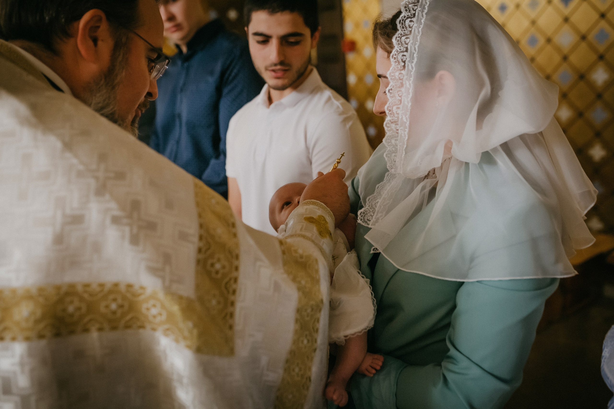 Крещение Софии. Храм Никольский. Семейный фотограф в Сургуте