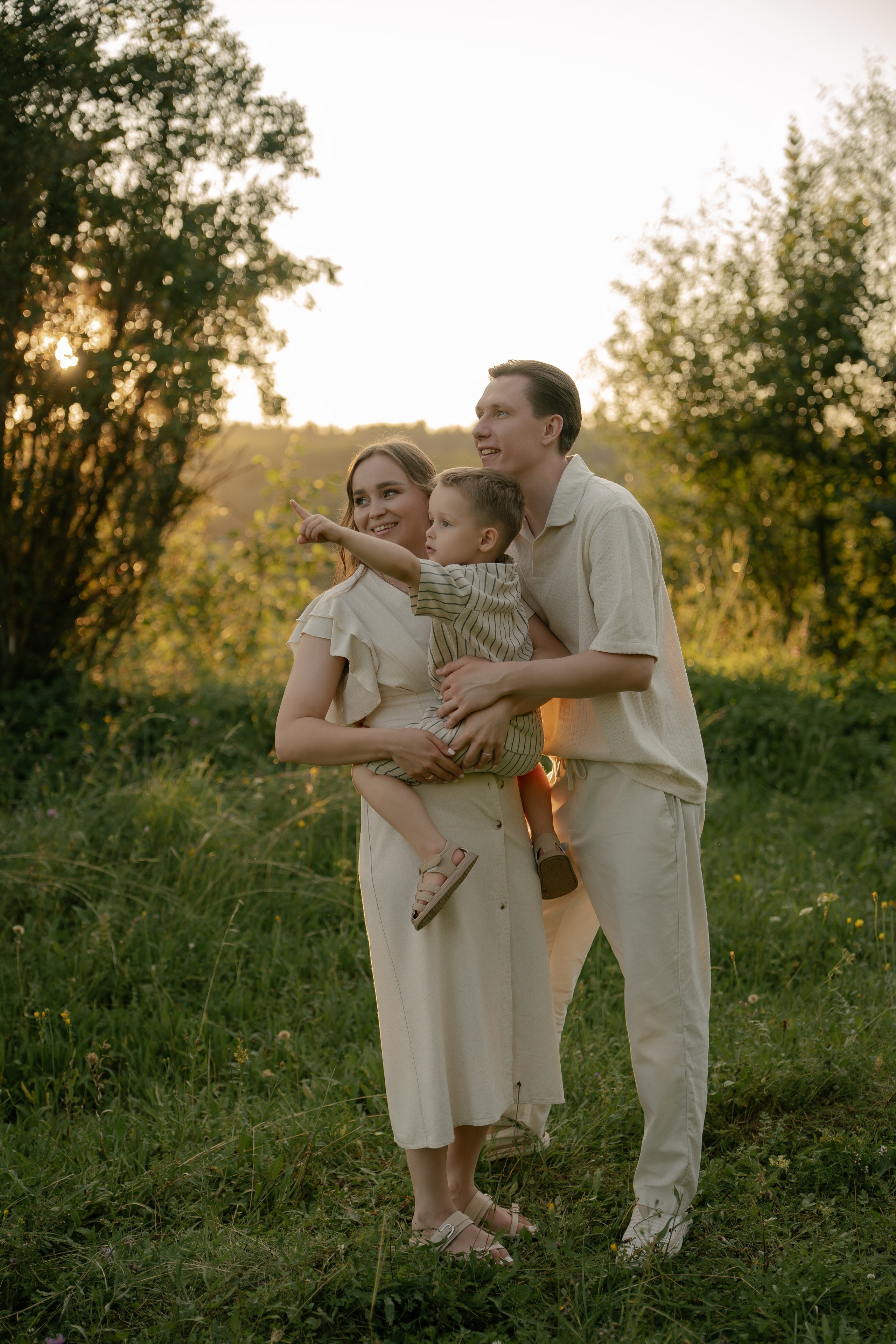 На закате. Свадебный и семейный фотограф в Москве и Красногорске — живые кадры | Анастасия Тихонова