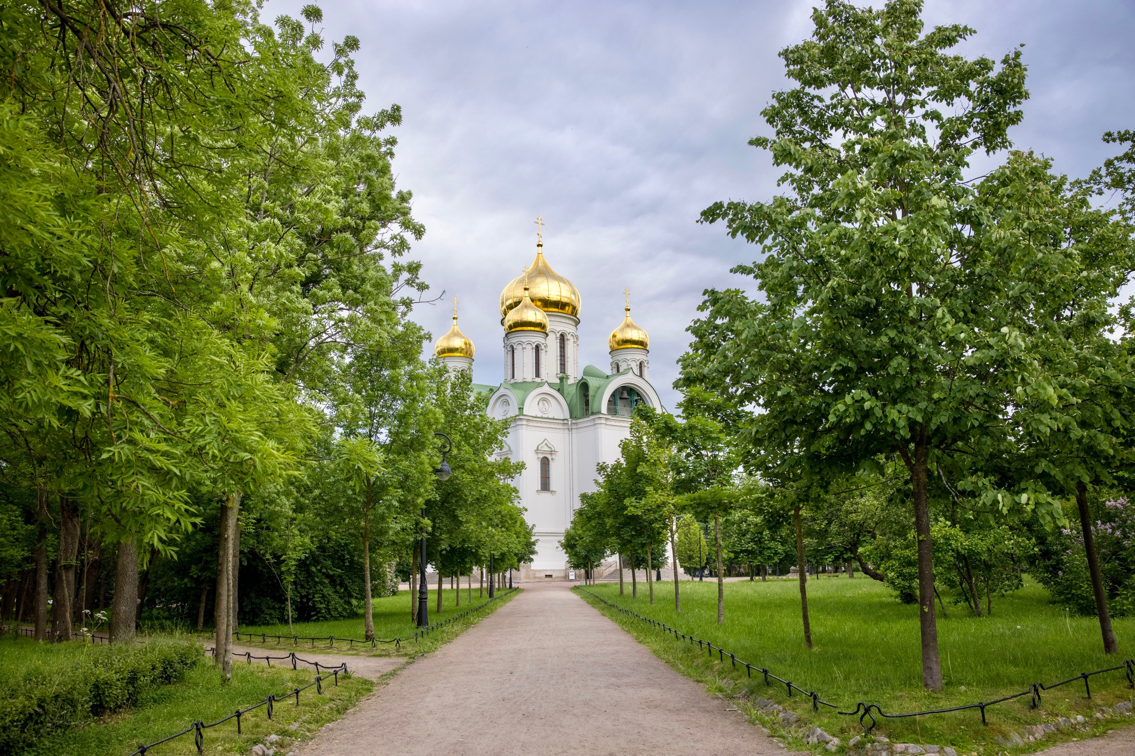 Екатерининский собор в Пушкине — воссозданный после разрушения православный храм
