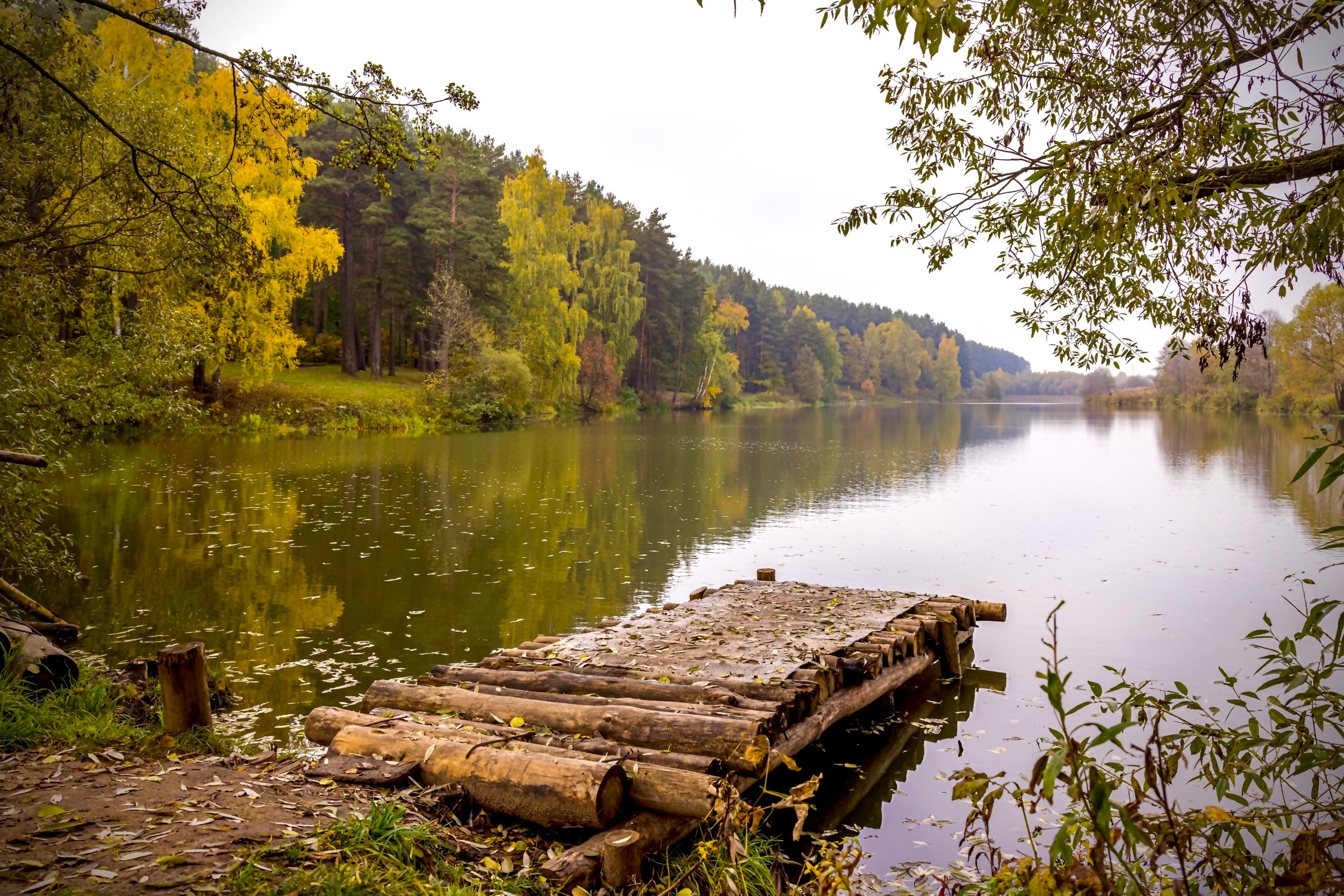 Река Сосновка в Подольском районе Московской области