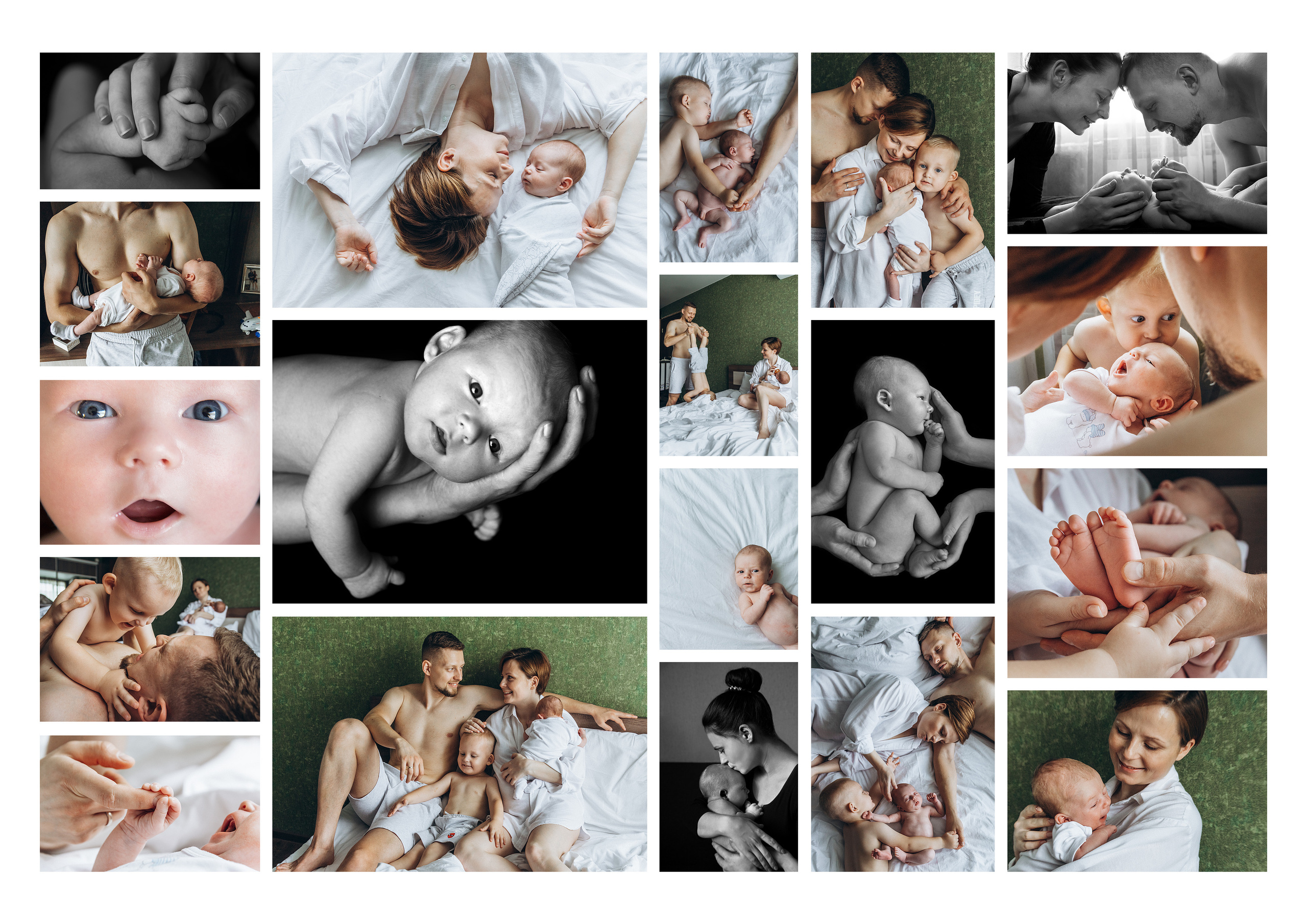 Newborn фотосъемка новорожденных. Фотосервис bezzabot