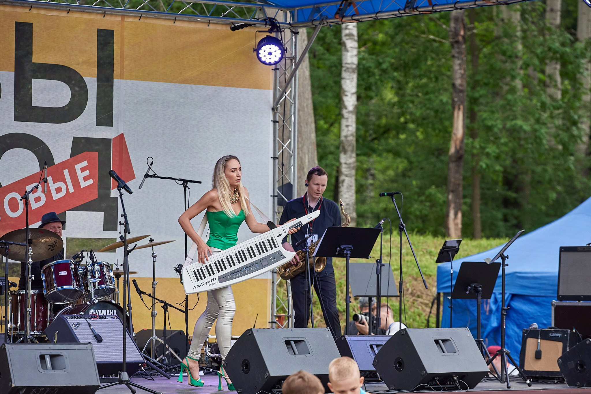 «Выходные с джазом» в Гатчинском парке (13 — 14 июля 2024 года). Иван Ступа, репортажный фотограф в Санкт-Петербурге и Ленинградской области