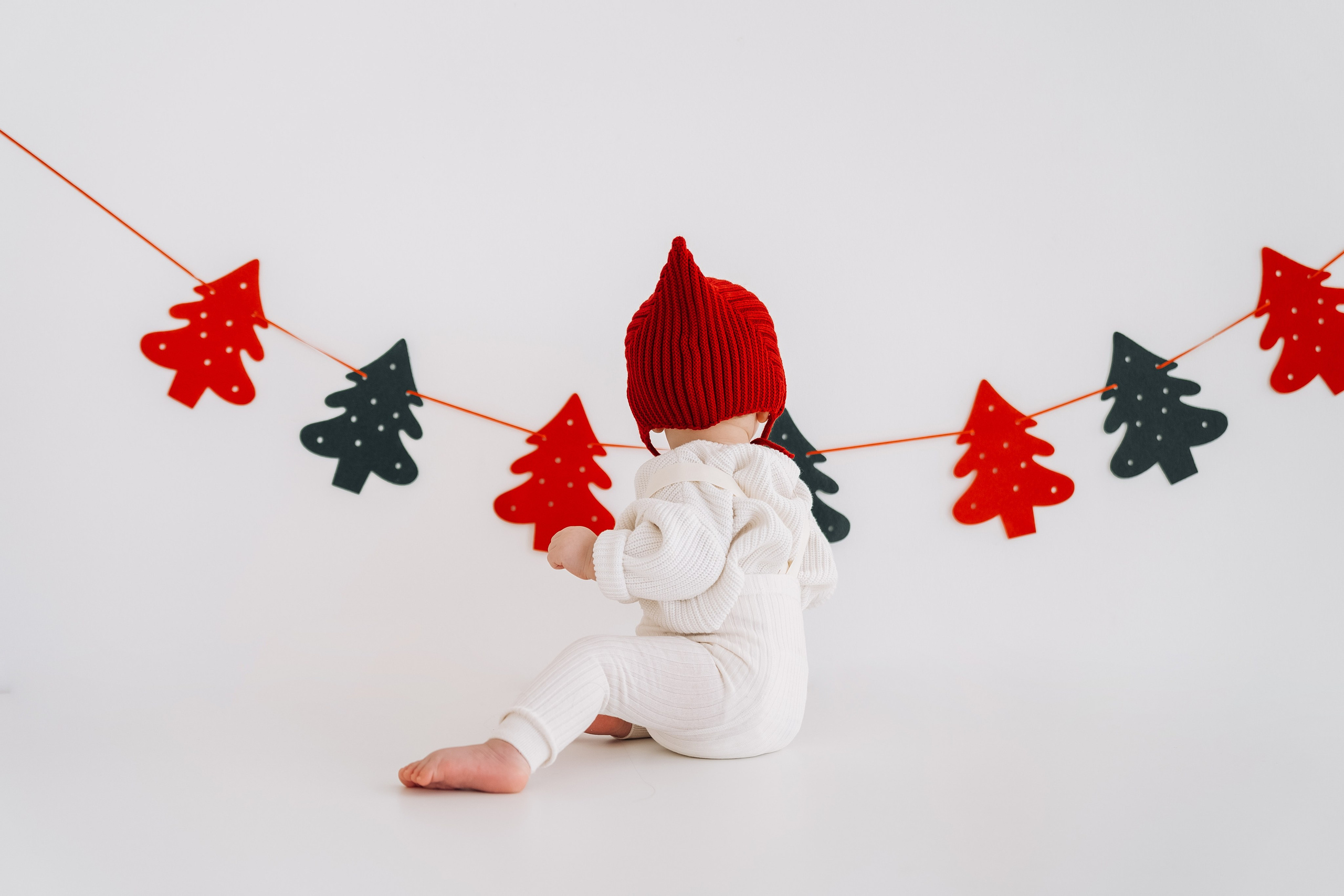 Новогодняя детская фотосессия для Феди. Семейный фотограф СПб Анастасия Василь. Фотосессия на годик