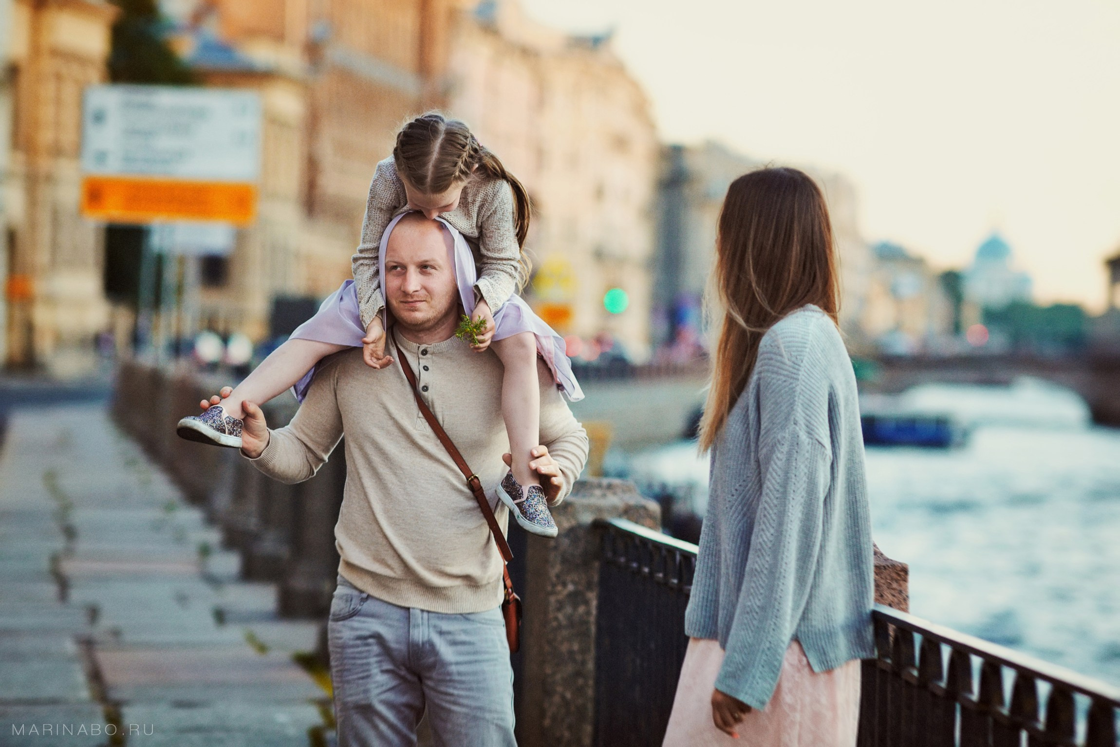 Питер, лето, вечер, крыши - семейная, Lifestyle фотосессия. Семейный Lifestyle фотограф в Санкт-Петербурге Марина Бокшицкая