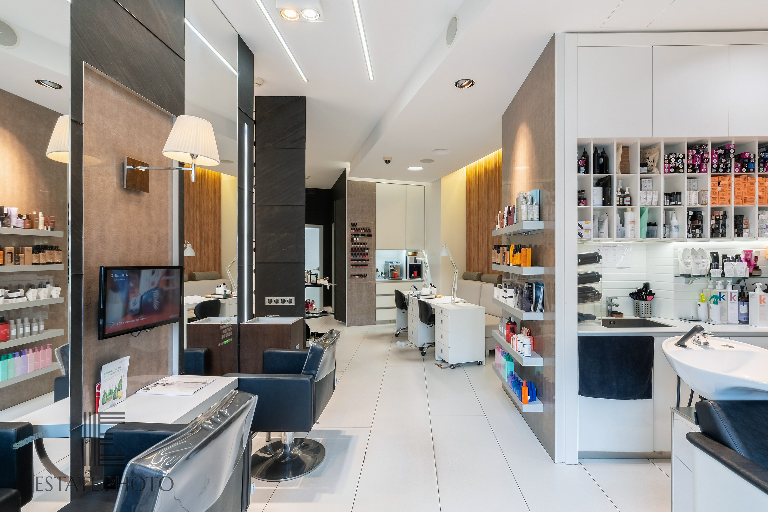 Салоны Красоты. Интерьерный фотограф Москва Татьяна Казакова