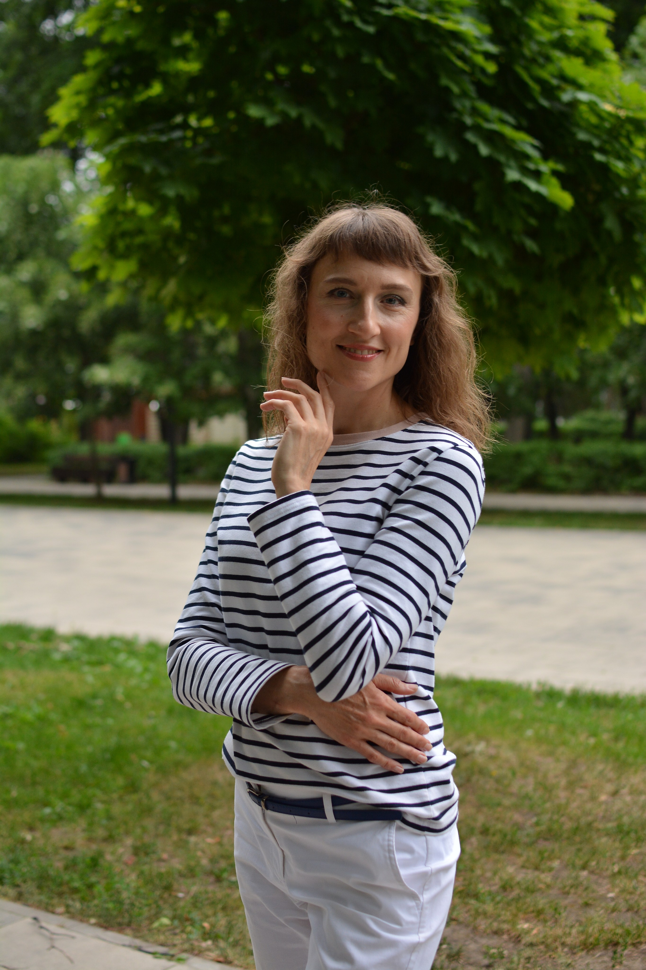 Марина прогулка в Быхановом саду. Семейный и детский фотограф в городе Грязи Олеся Огурцова