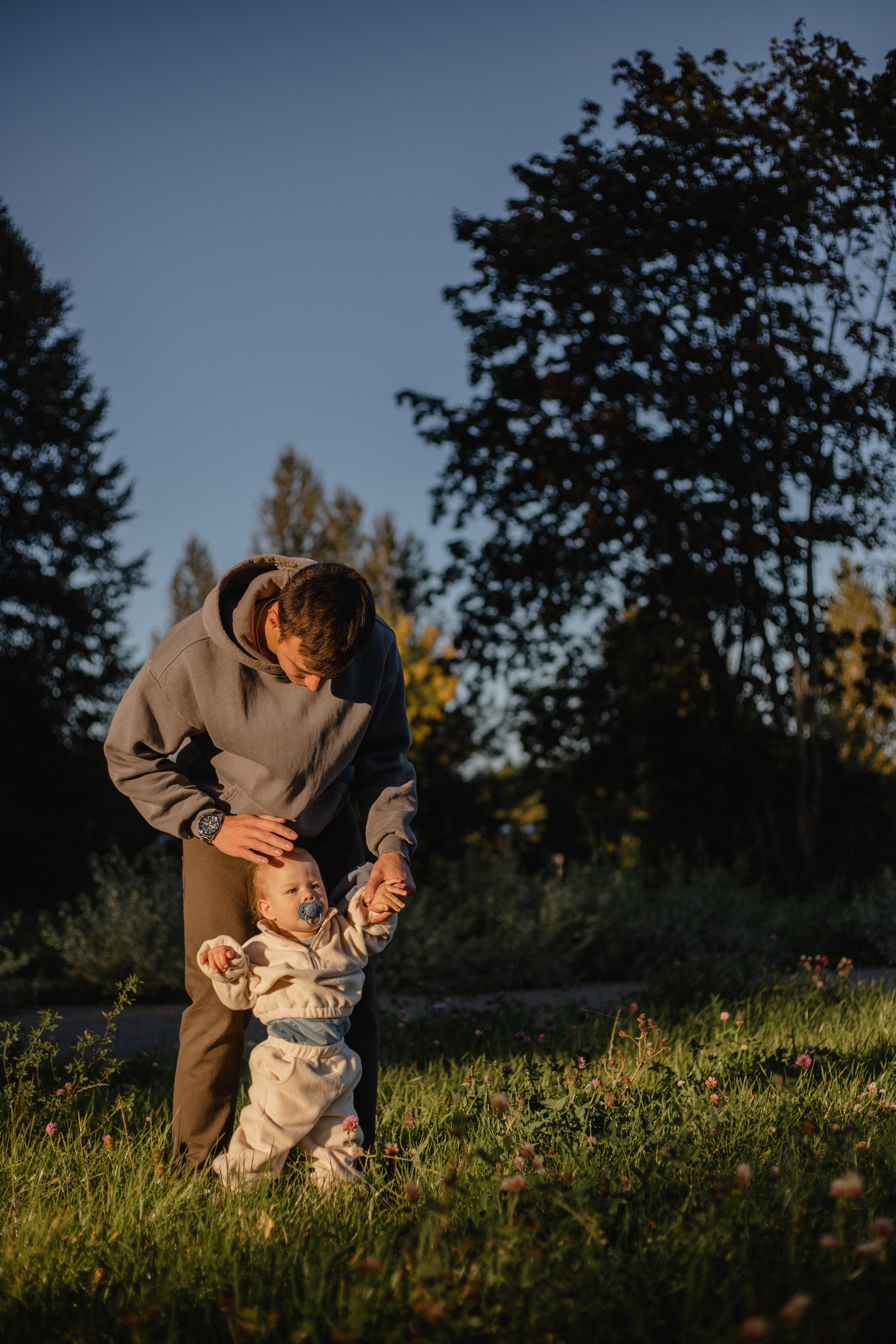 Семейная прогулка в парке