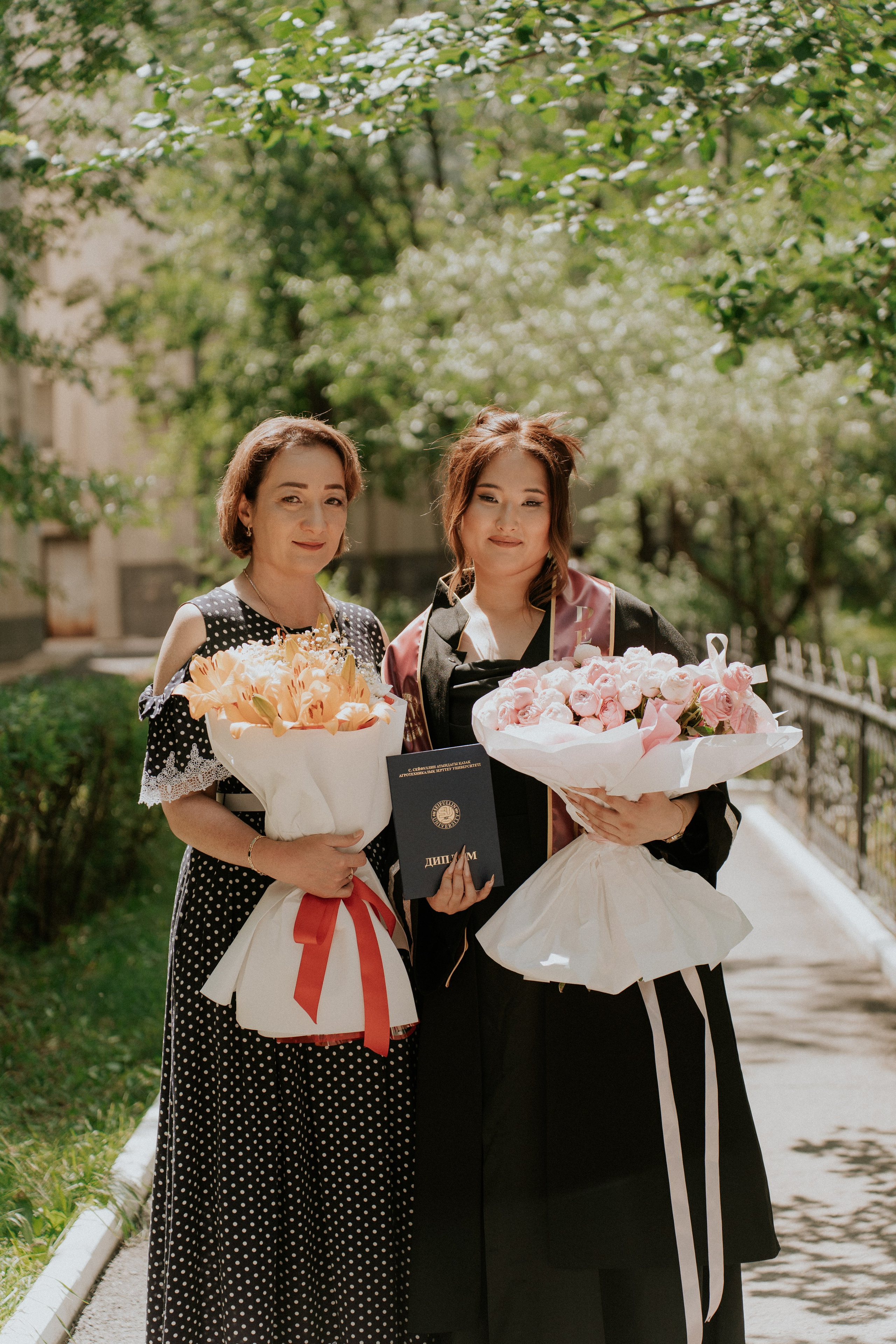 Выпускной Аграрный унивеситет. Крис Богомазова