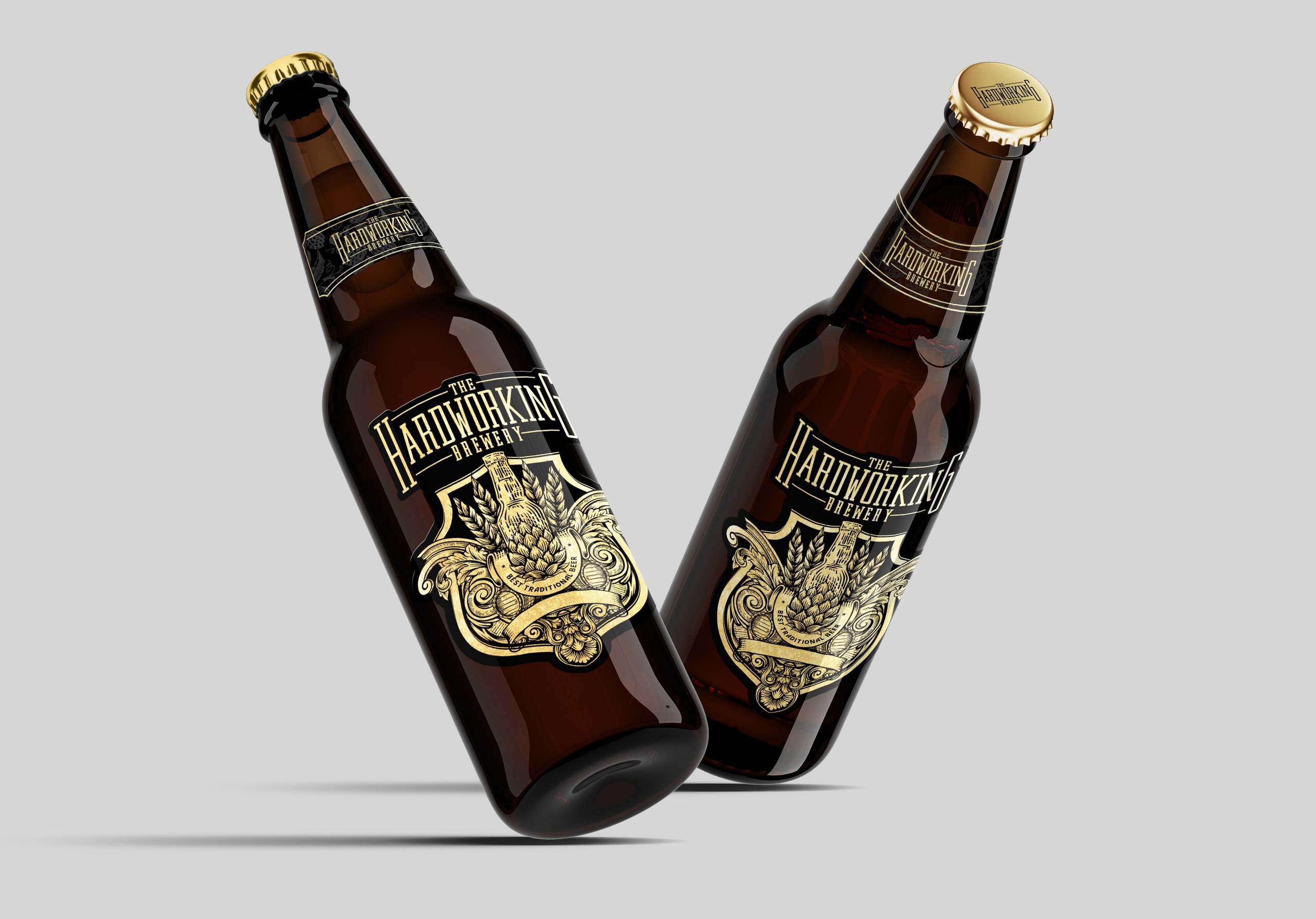 Пивоварня HARDWORKING. MoshaDesign