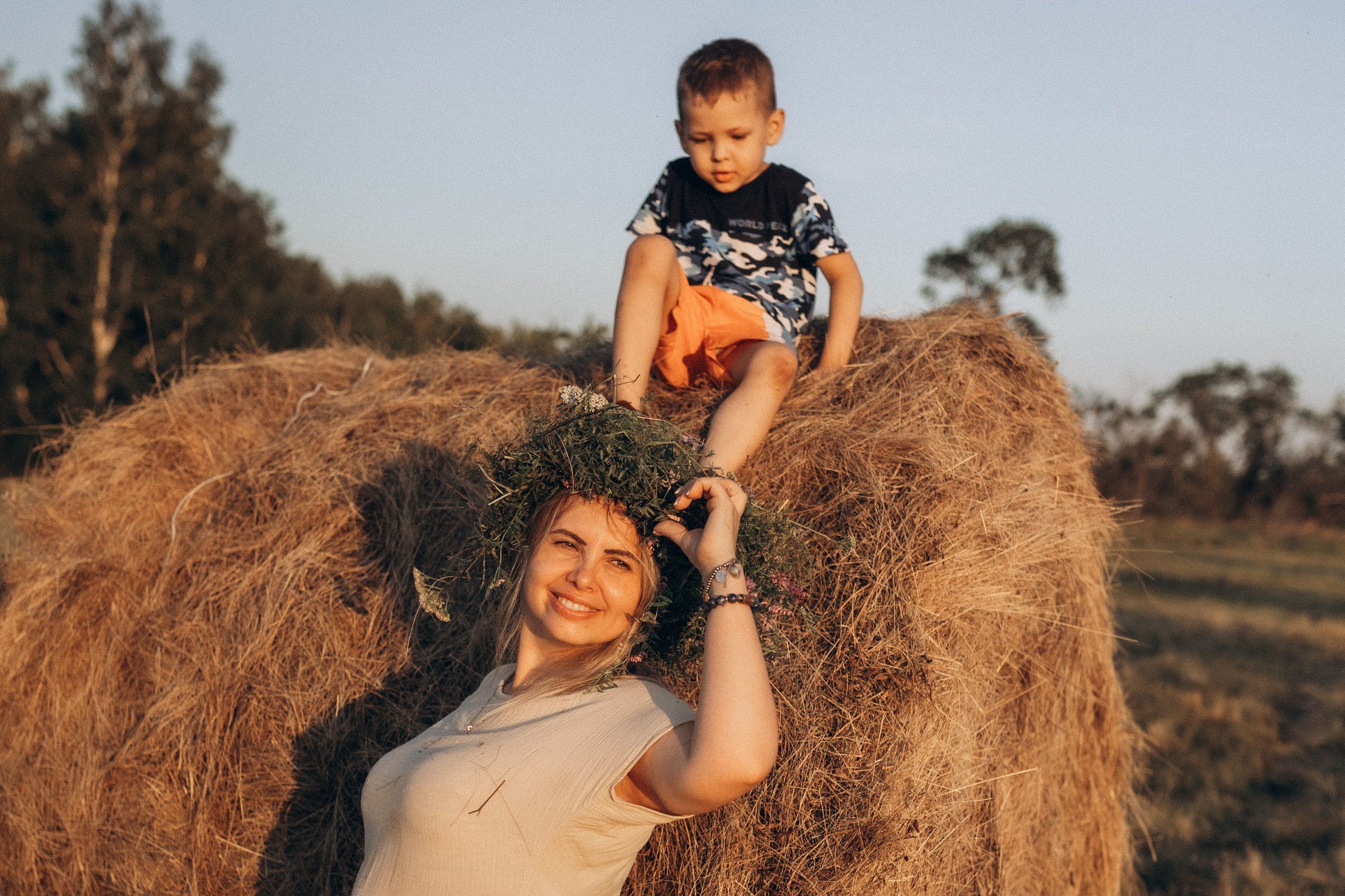 Ольга и ее большая семья. Семейный фотограф lifestyle в Новосибирске Елена Шпилевая