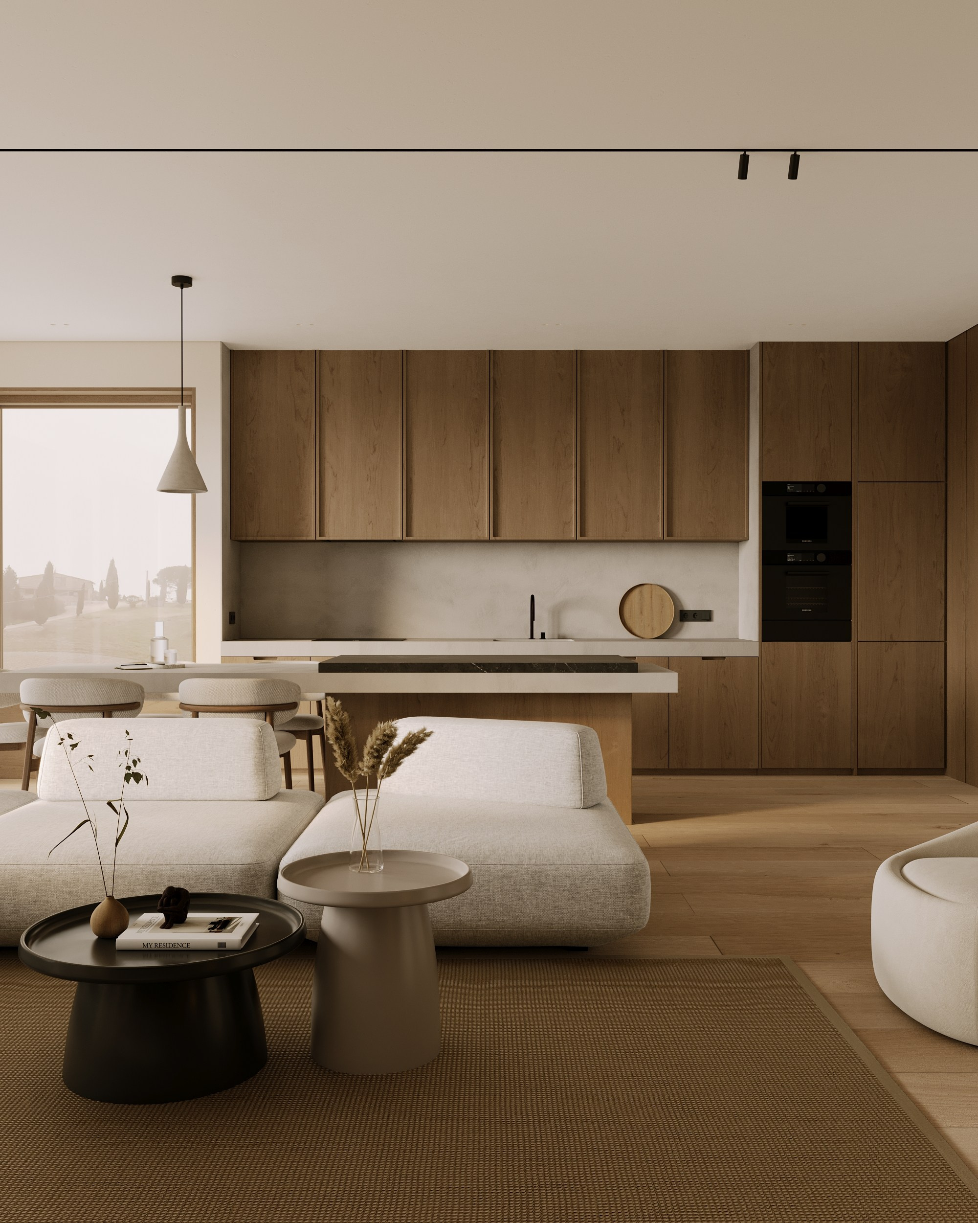 Japandi. 3D Визуализация интерьеров и архитектуры — Никита Афиногенов