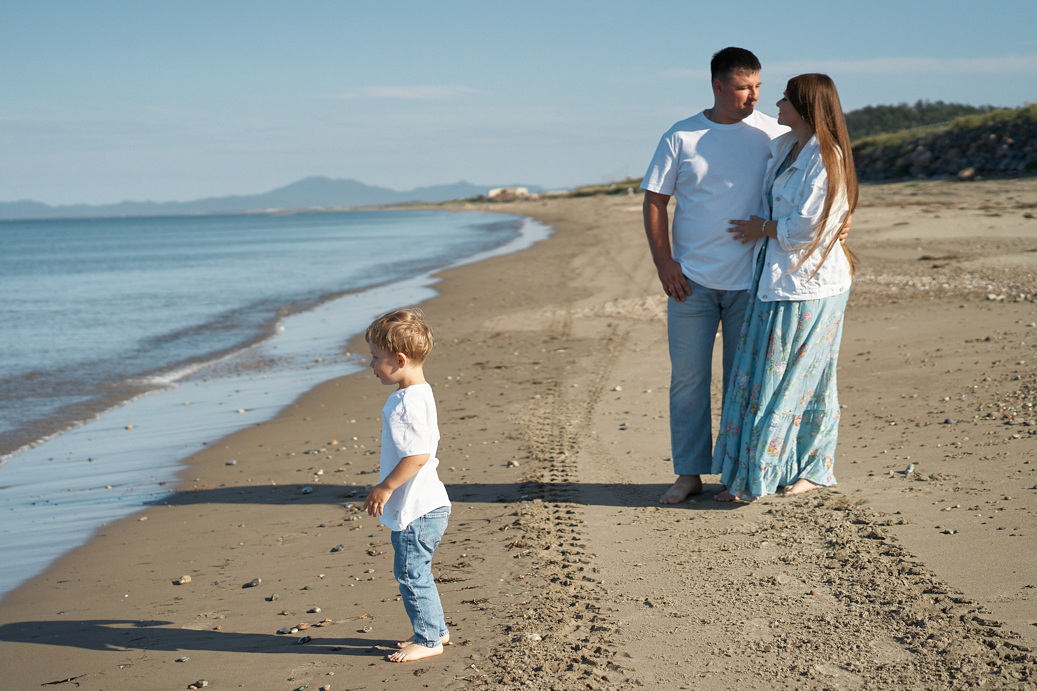Дима, Маша и Максик: Охотское море. Фотограф в Анапе Надежда Соловьёва