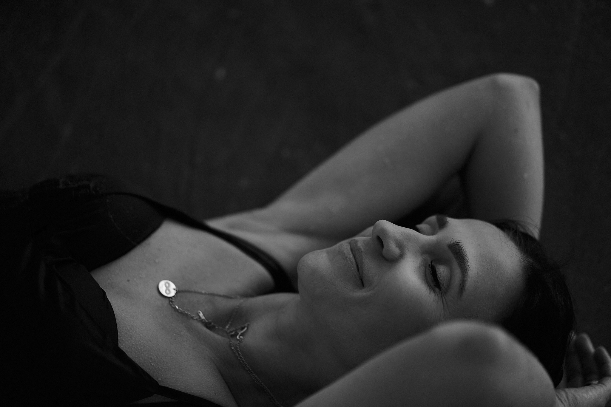 Таня: закат на берегу моря. Фотограф в Анапе Надежда Соловьёва