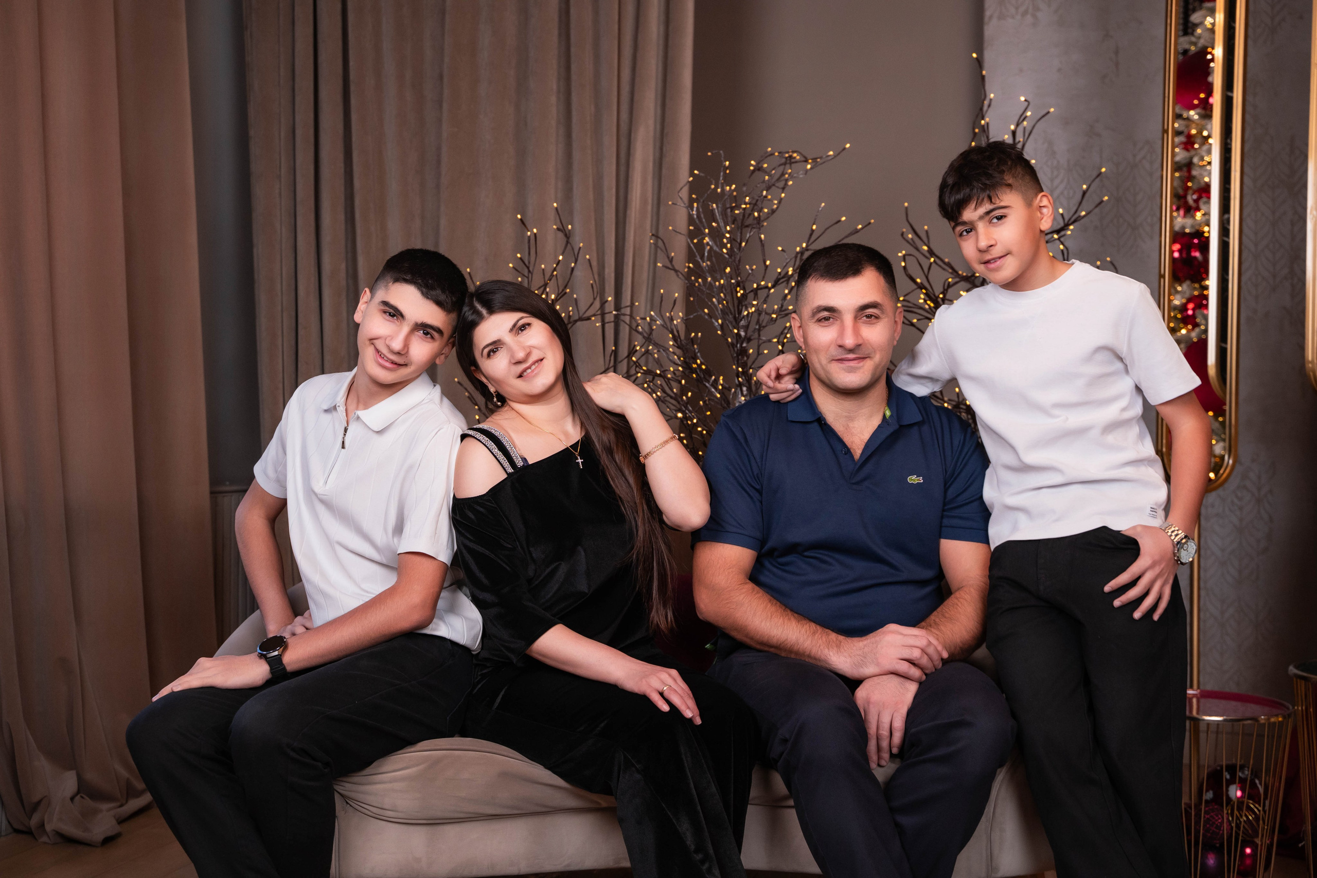 Семейные Новогодние истории. Свадебный и семейный фотограф в Омске Белозерова Александра