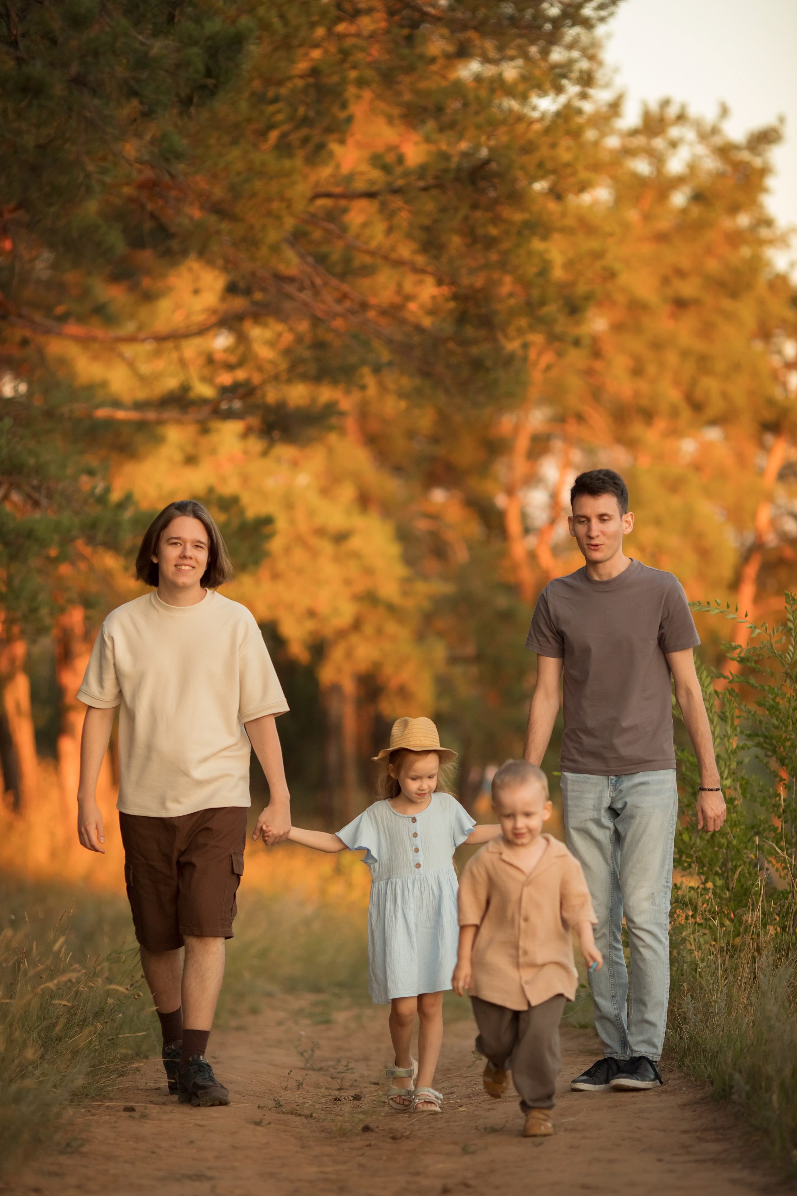 Семейное лето. Семейный и детский фотограф в Саратове Полина Коткина