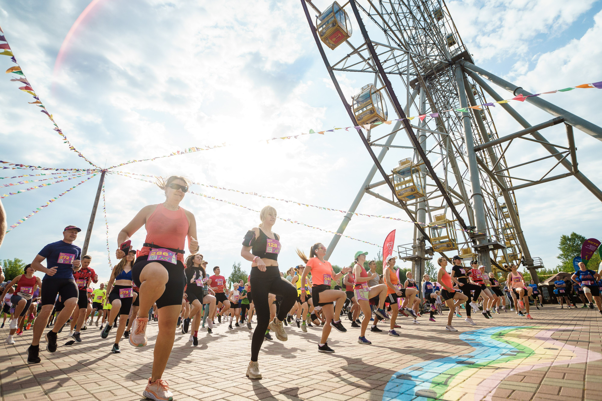 Забег серии RUTS в городе Ярославле. Репортажный фотограф Сергей Сажин г. Ярославль