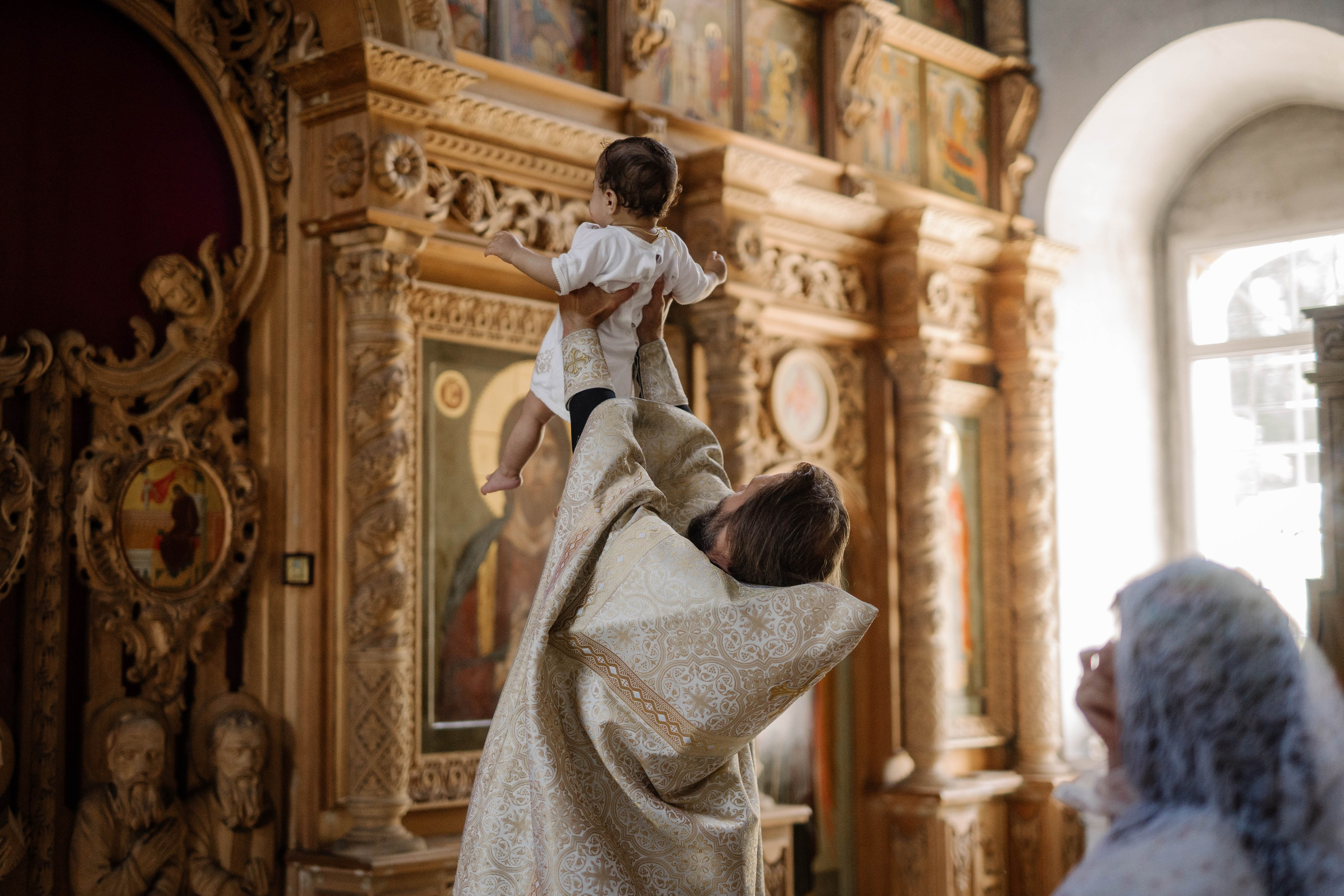 Крещение Мирона. Свадебный и семейный фотограф в Калуге Анна Киреева