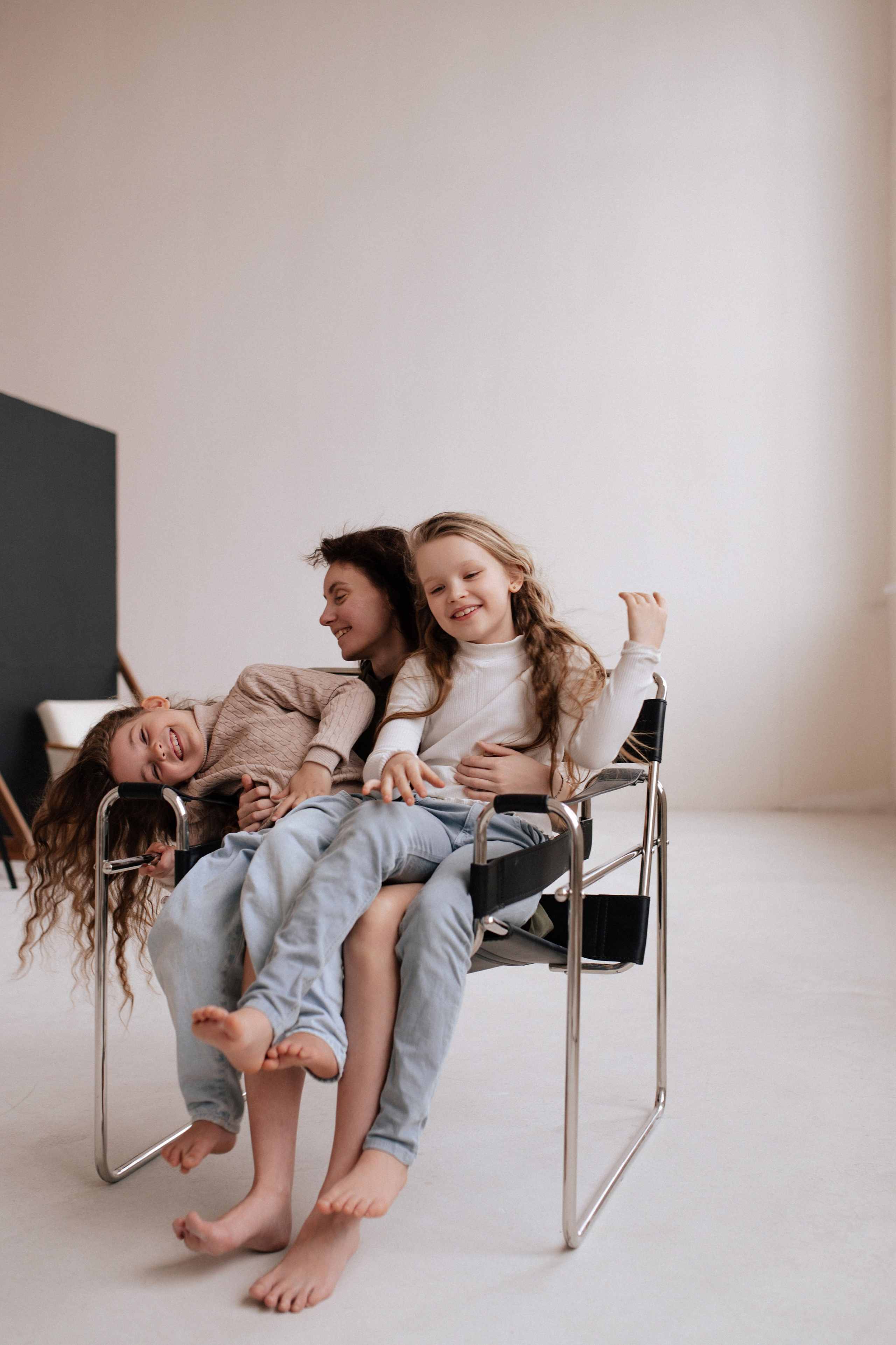 Мама и дочки. Фотограф Светлана Васильева