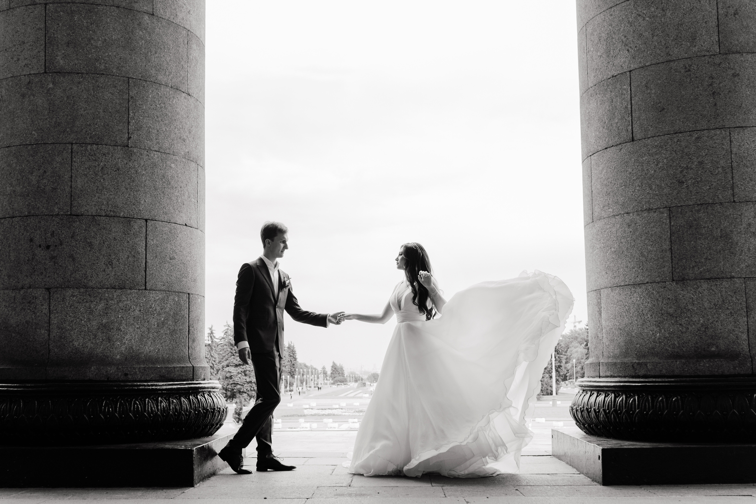 Валерия и Андрей. Свадебные фотосессии в Москве. Фотограф Сергей Ржевский