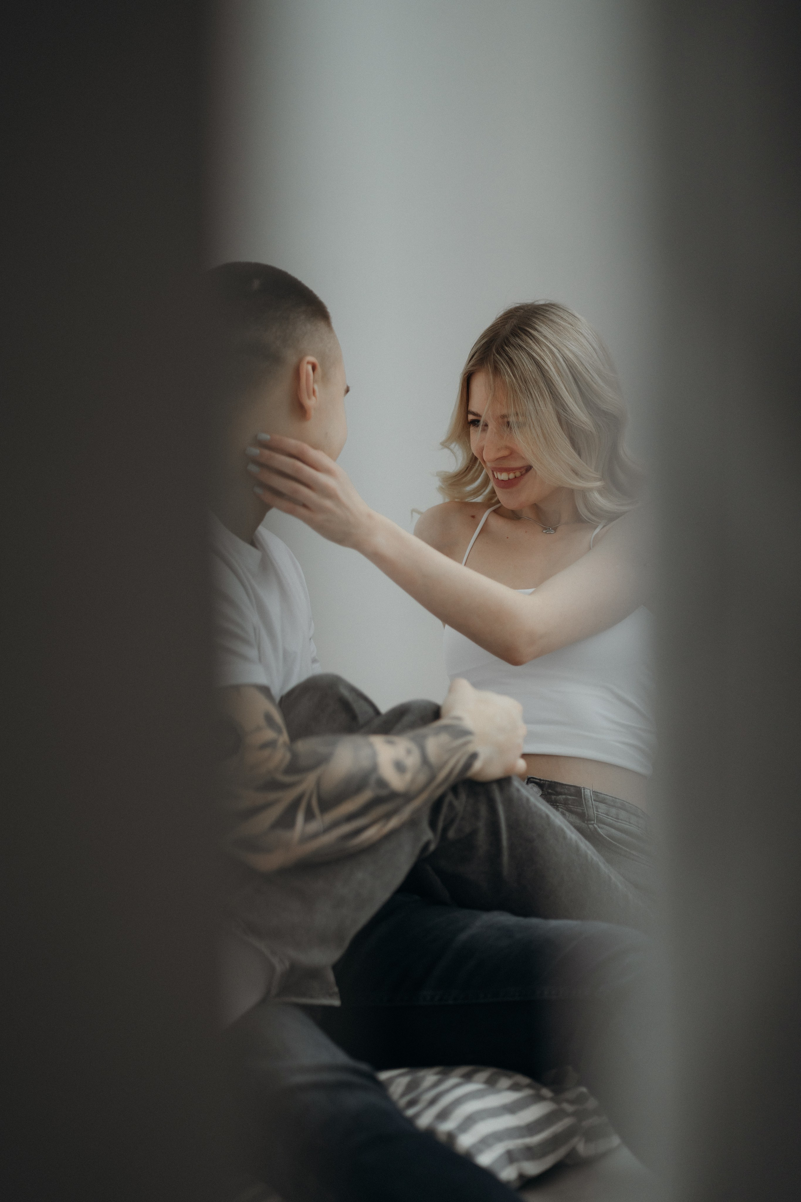 Парная фотосессия в студии в Архангельске. Портретный и свадебный фотограф в Архангельске Елизавета Стрекаловская