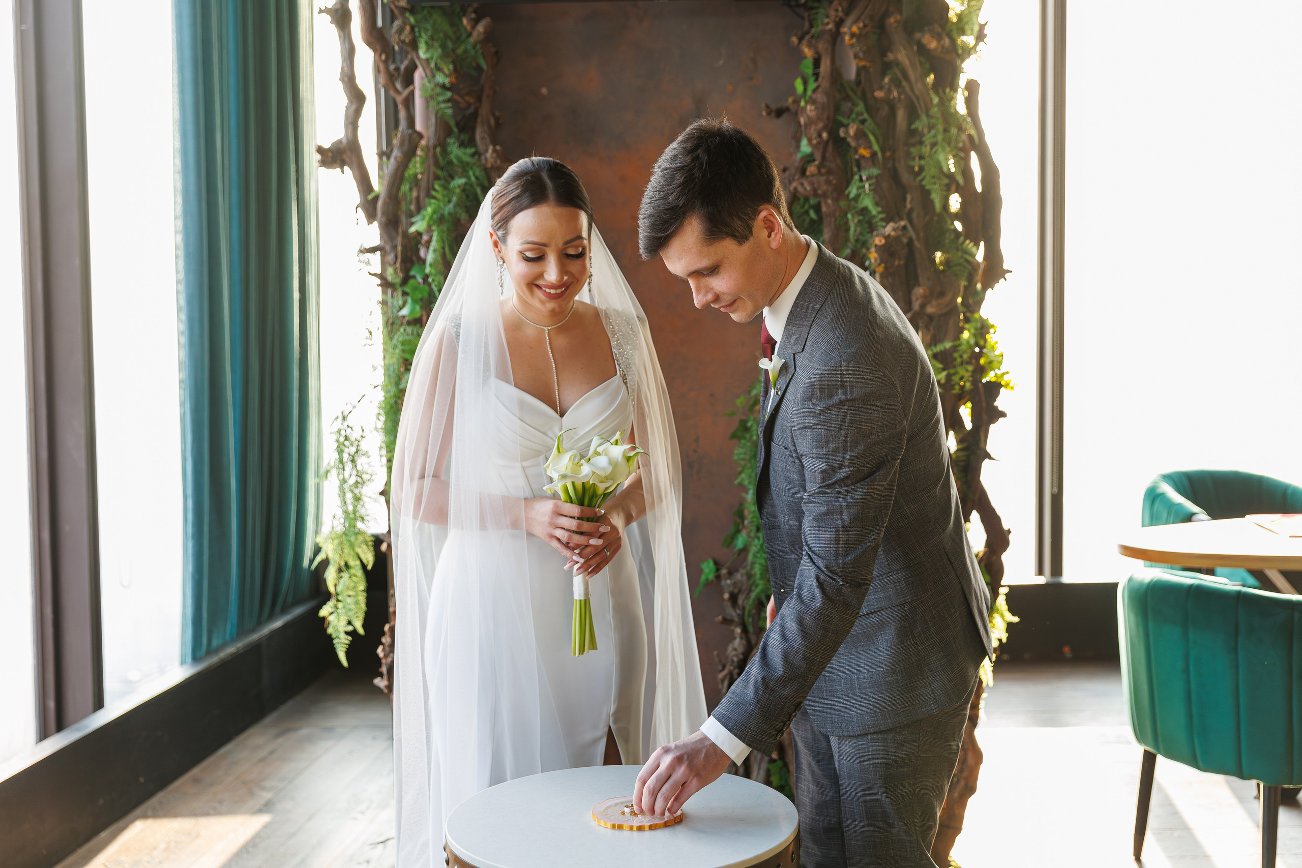 Антон и Арина. Свадебный фотограф Москва и МО Сергей Киржаев