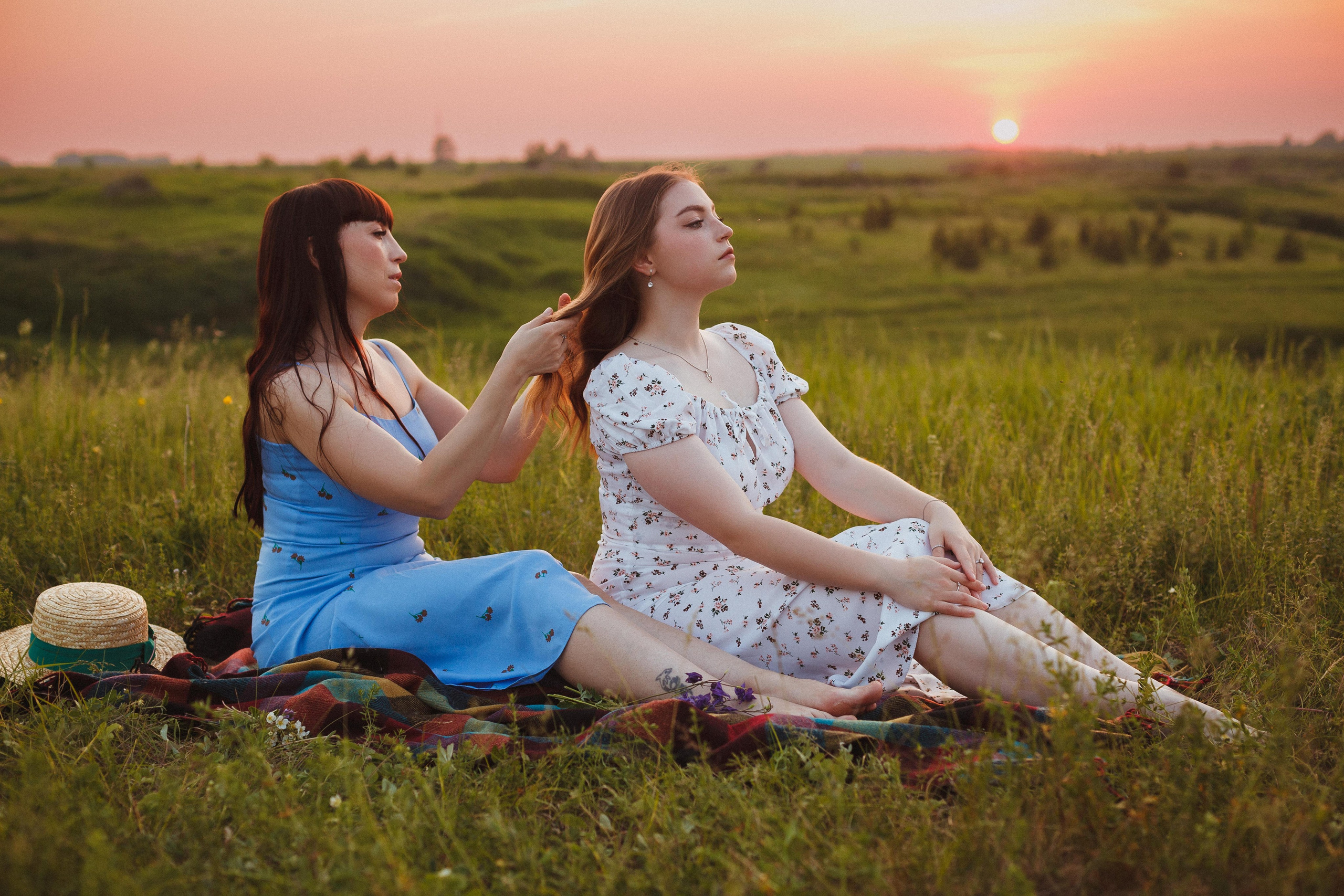 Семейная прогулка на закате. Семейный и детский фотограф в Сухом Логу Ольга Кайгородова