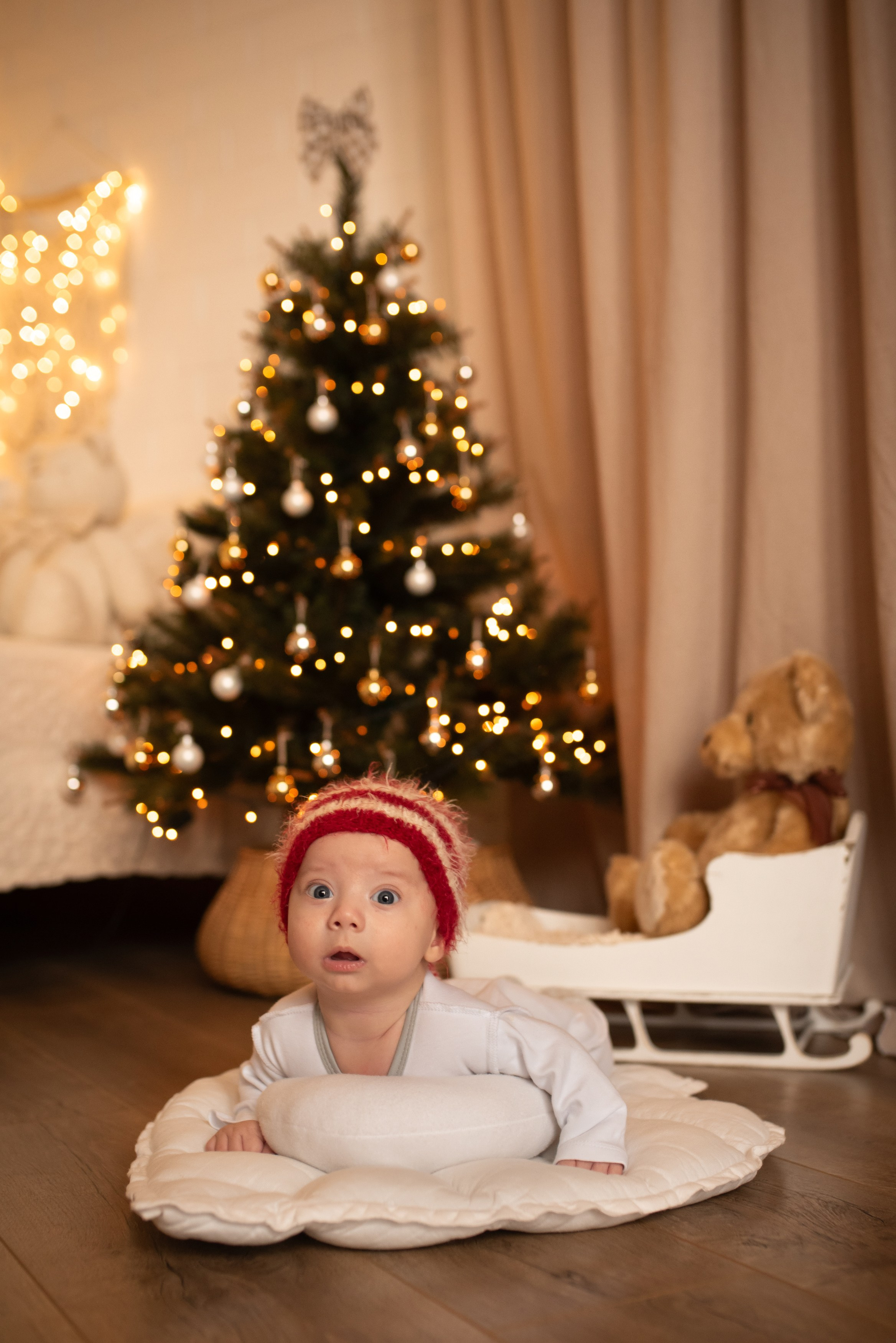 Новогодняя история для Льва. Фотограф новорожденных и детей до года в Челябинске Иванова Елена