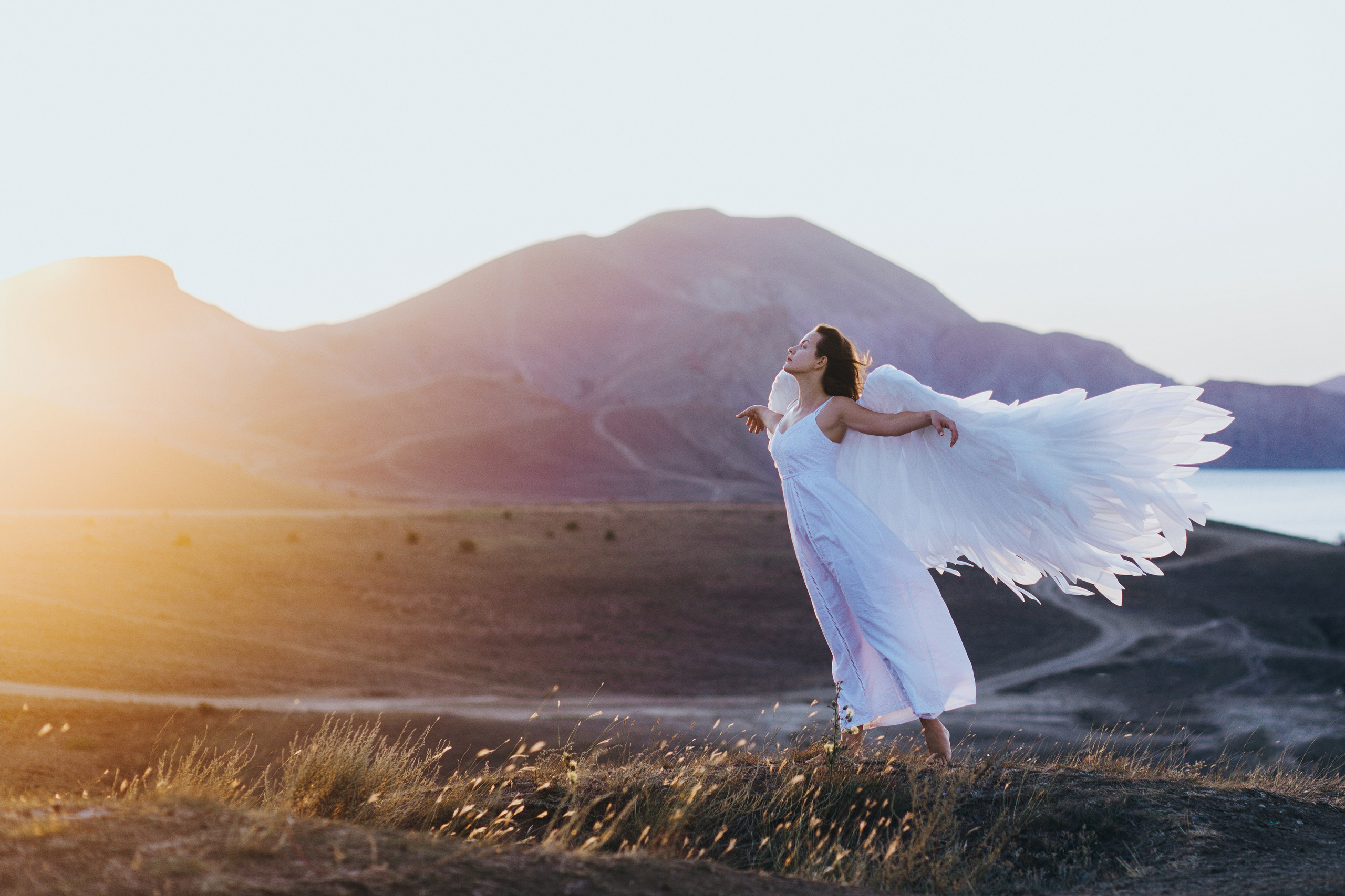 Рассветный ангел. Портретный фотограф В Крыму и преподаватель Екатерина Покровская