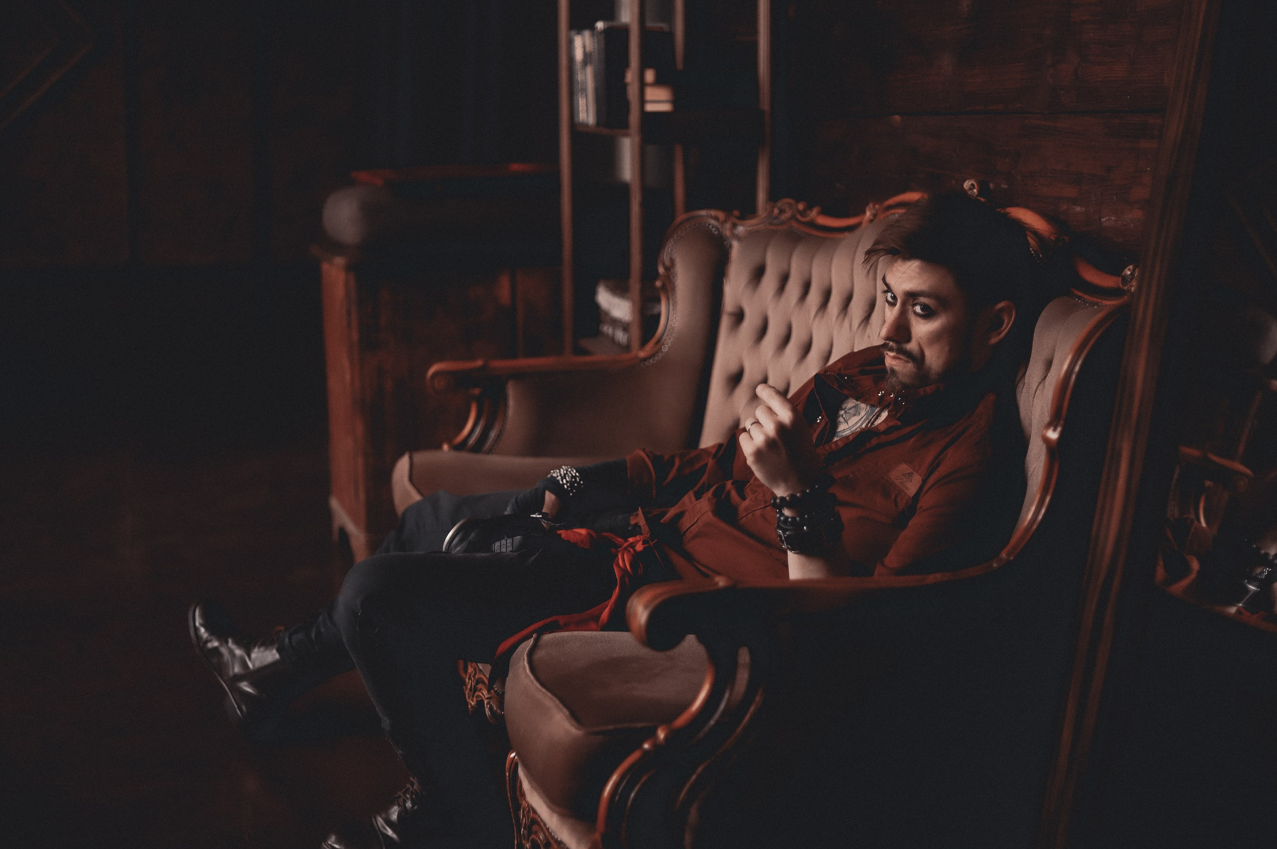 Фотопроект - Steam punks (проект с мужским корсетом). Семейный и женский фотограф Кемерово Мария Степ