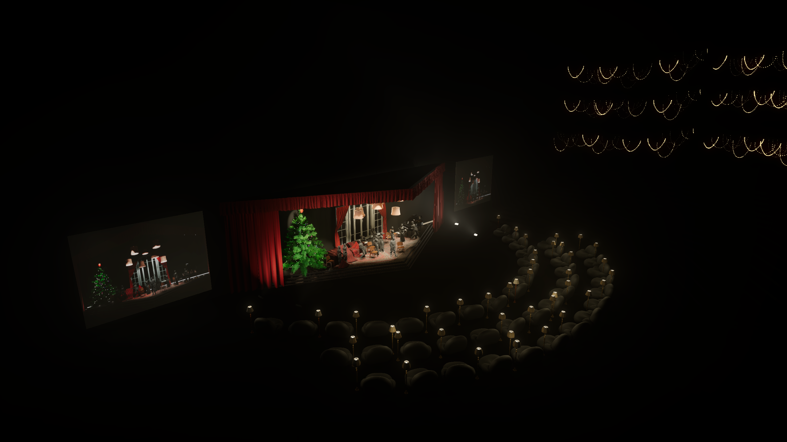 CHRISTMAS LAMPS. OOPS TEAM