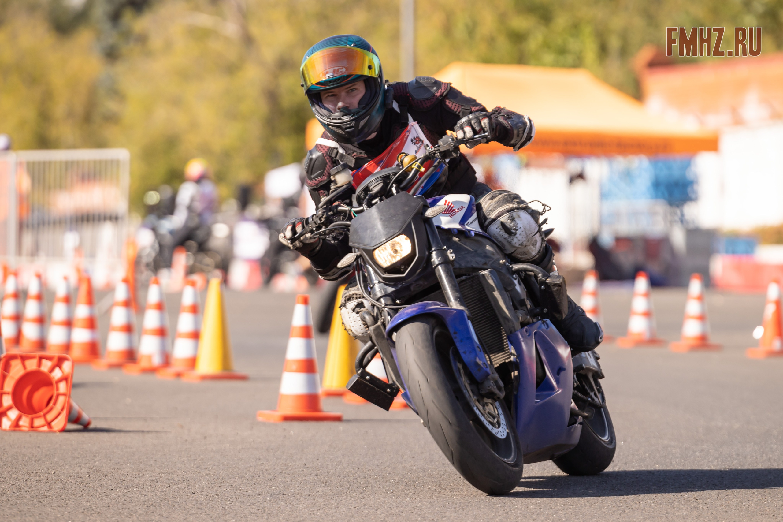 Соревнования по мотоджимхане на площадке Мосгортранс 15.09.2024. Фотограф Владимир Охрименко