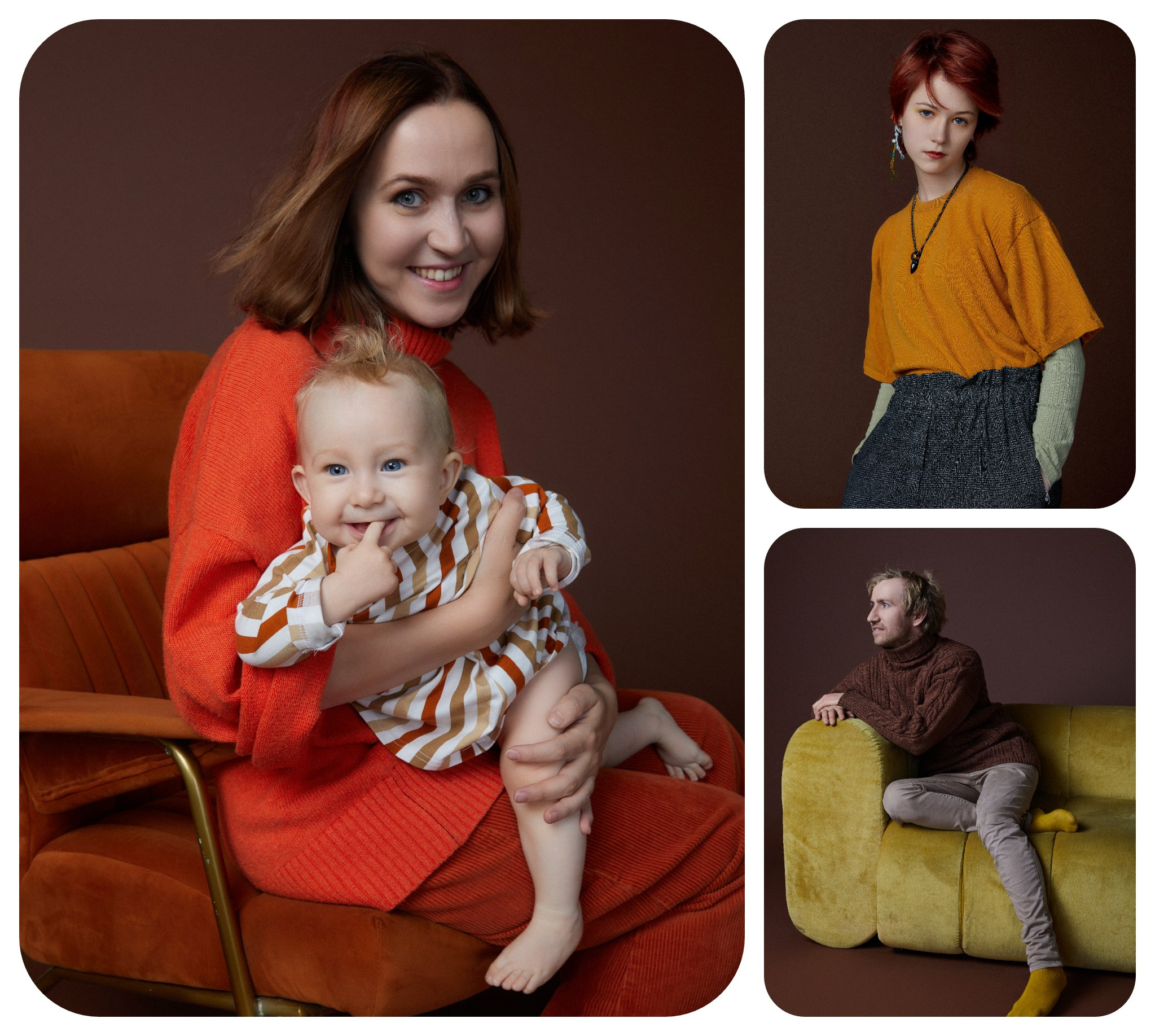 Семейная фотосессия в Москве. Фотограф Полина Завельская