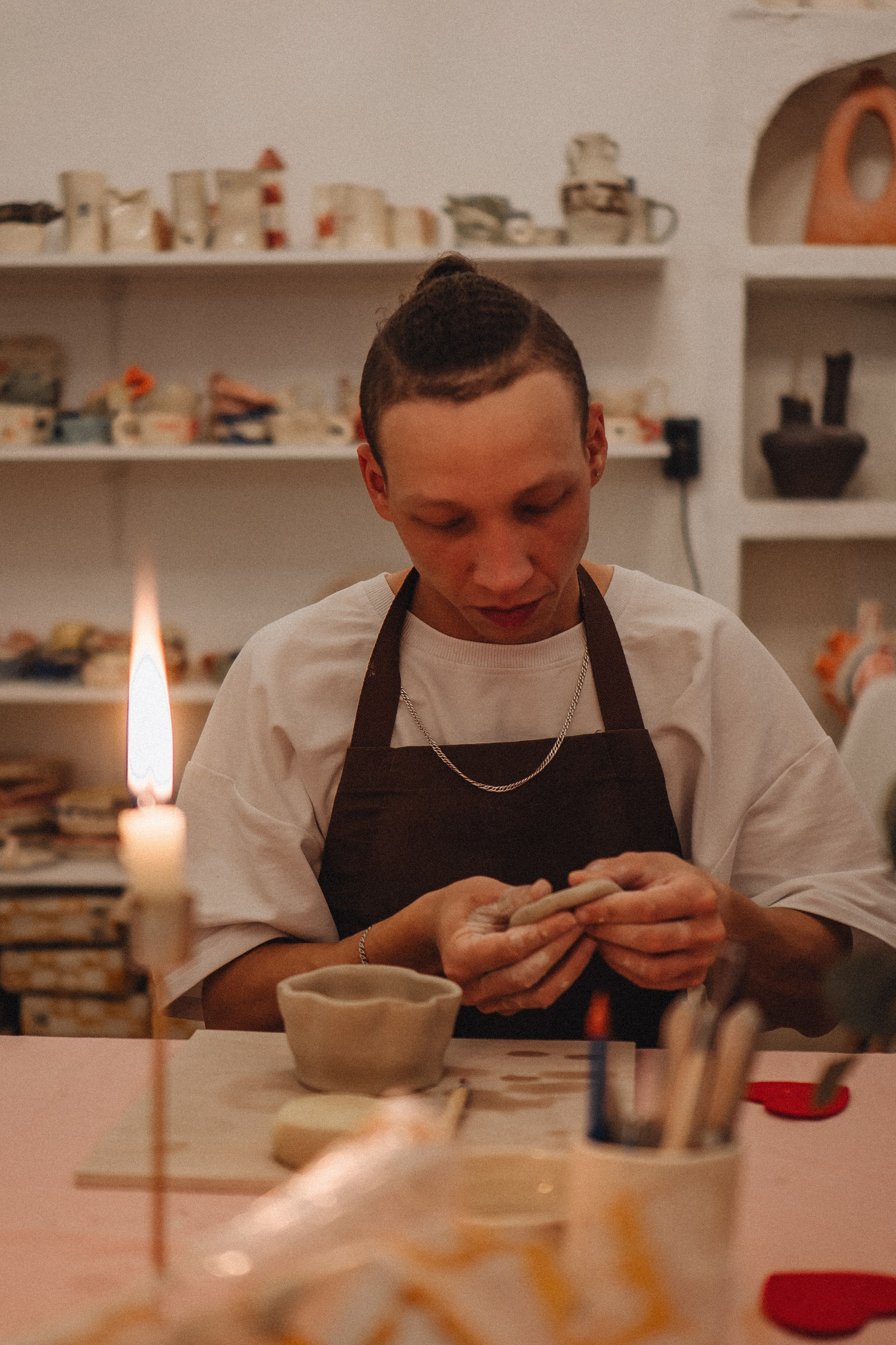 СВИДАНИЕ В ГОНЧАРНОЙ МАСТЕРСКОЙ. Профессиональный фотограф, Санкт-Петербург — Виктория Богомолова