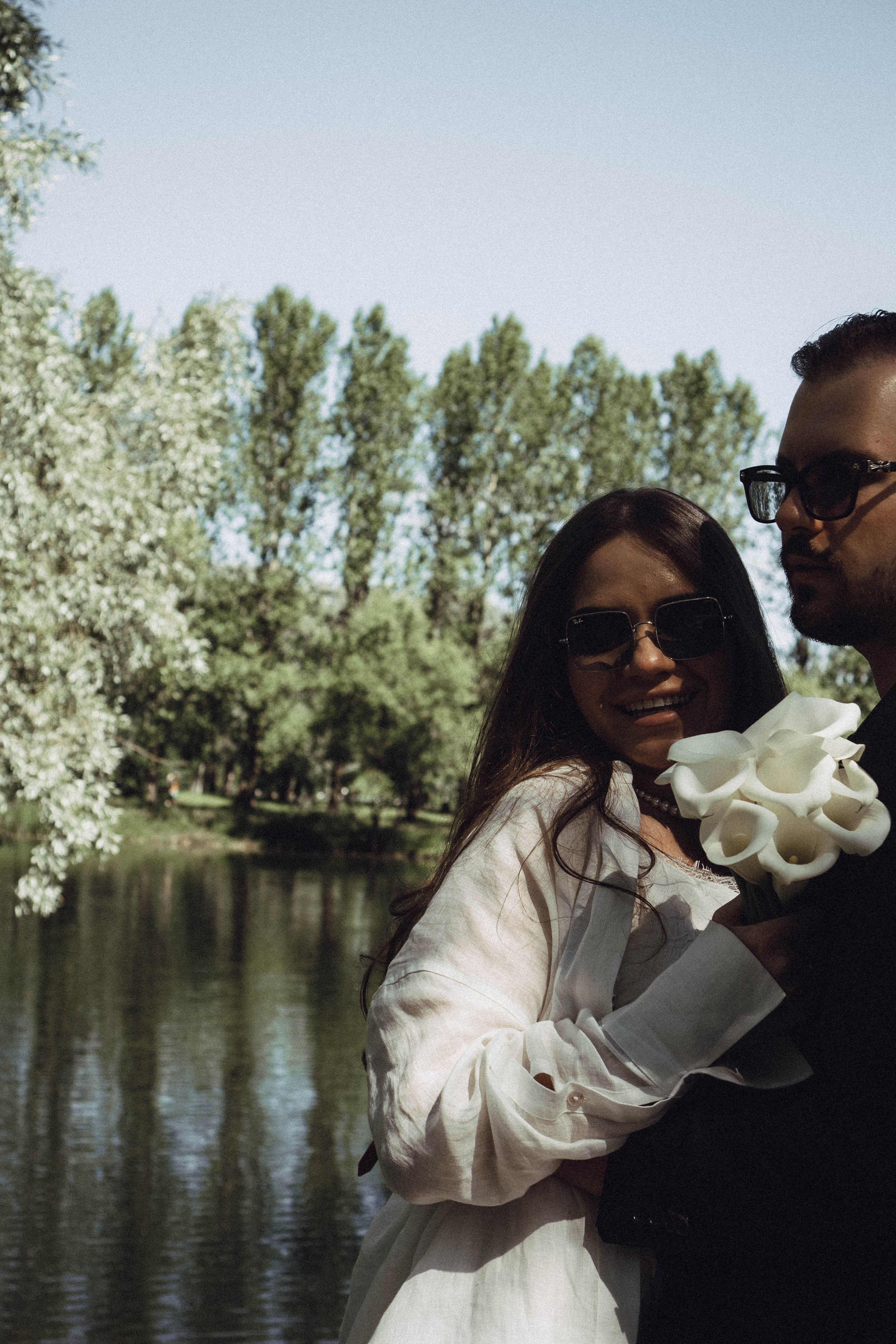 СВАДЕБНАЯ СЬЕМКА В ПАРКЕ ПОБЕДЫ И ПРОГУЛКА ПО МОСКОВСКОМУ ПРОСПЕКТУ. Профессиональный фотограф, Санкт-Петербург — Виктория Богомолова