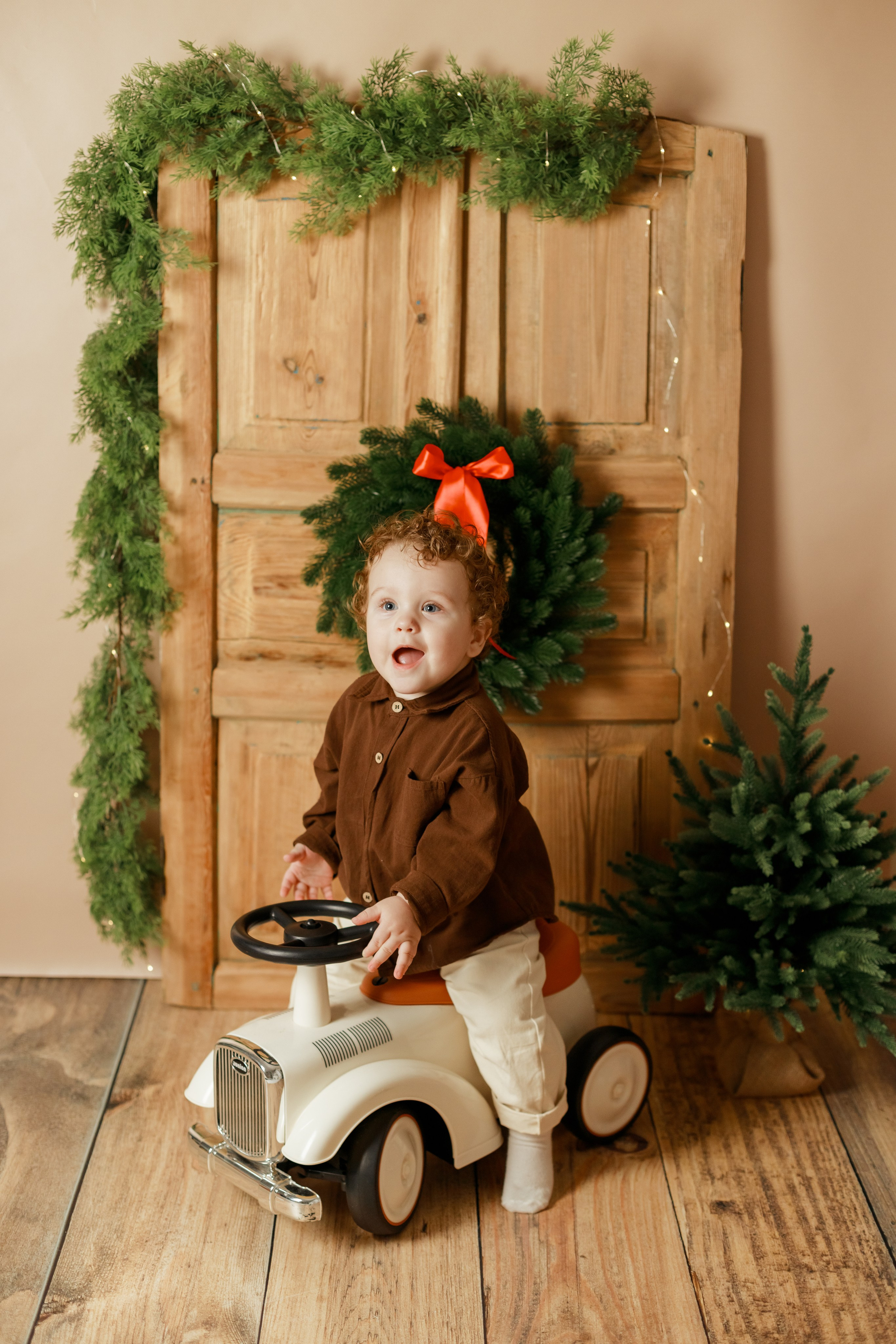 Новый год минимализм фотосессия