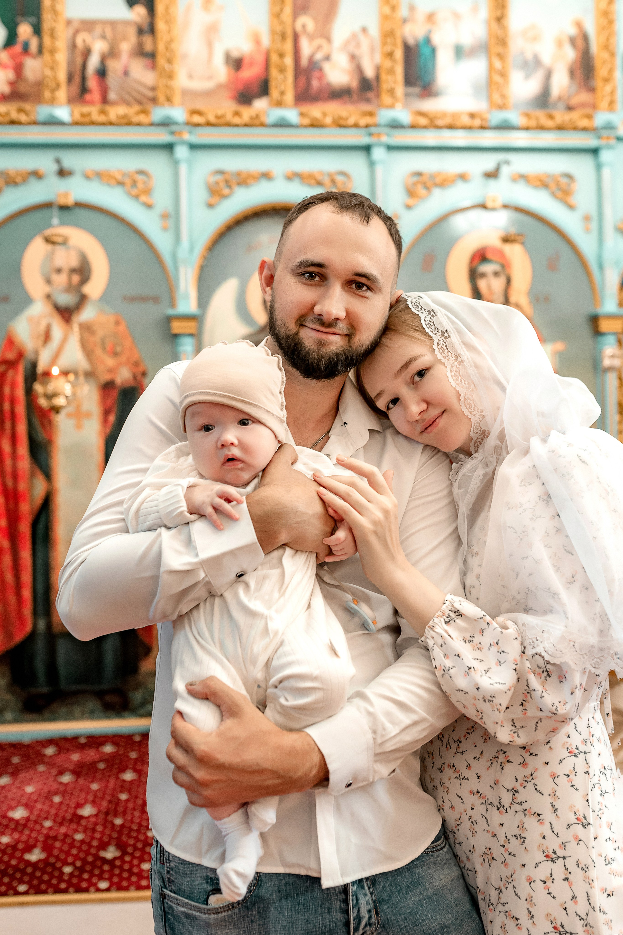 Крещение Коленьки. Семейный и детский фотограф Наталья Горда