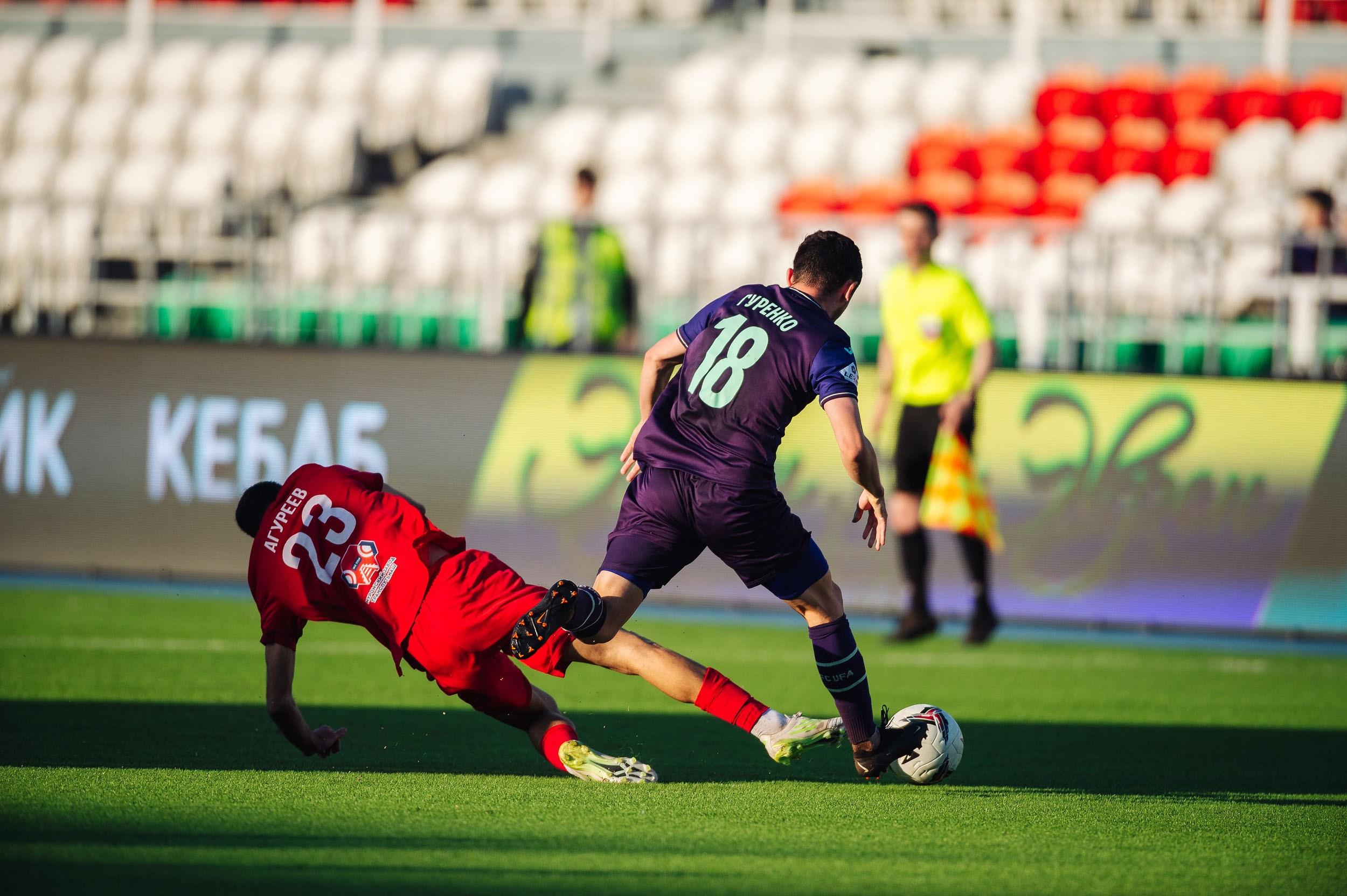 ⚽LEON-Вторая Лига А. 14 тур. ФК «Уфа» — ФК «Муром». Спортивный фотограф в Уфе Евгений Буров