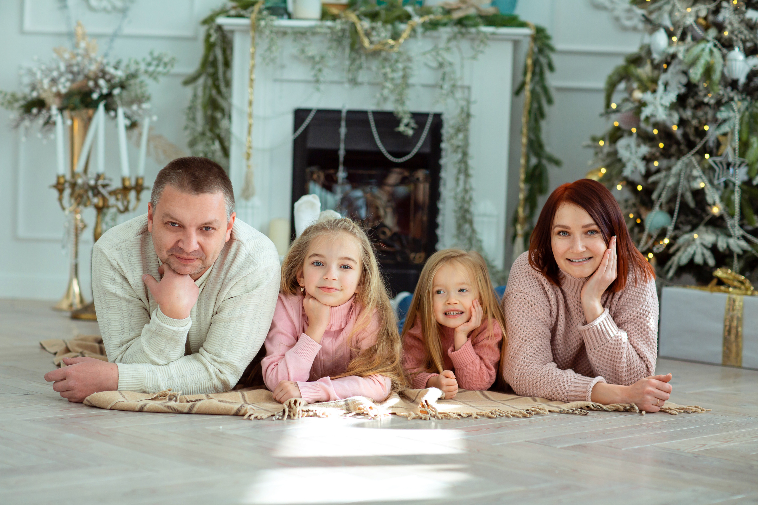 Новогодние фотосессии в студии г. Владивосток