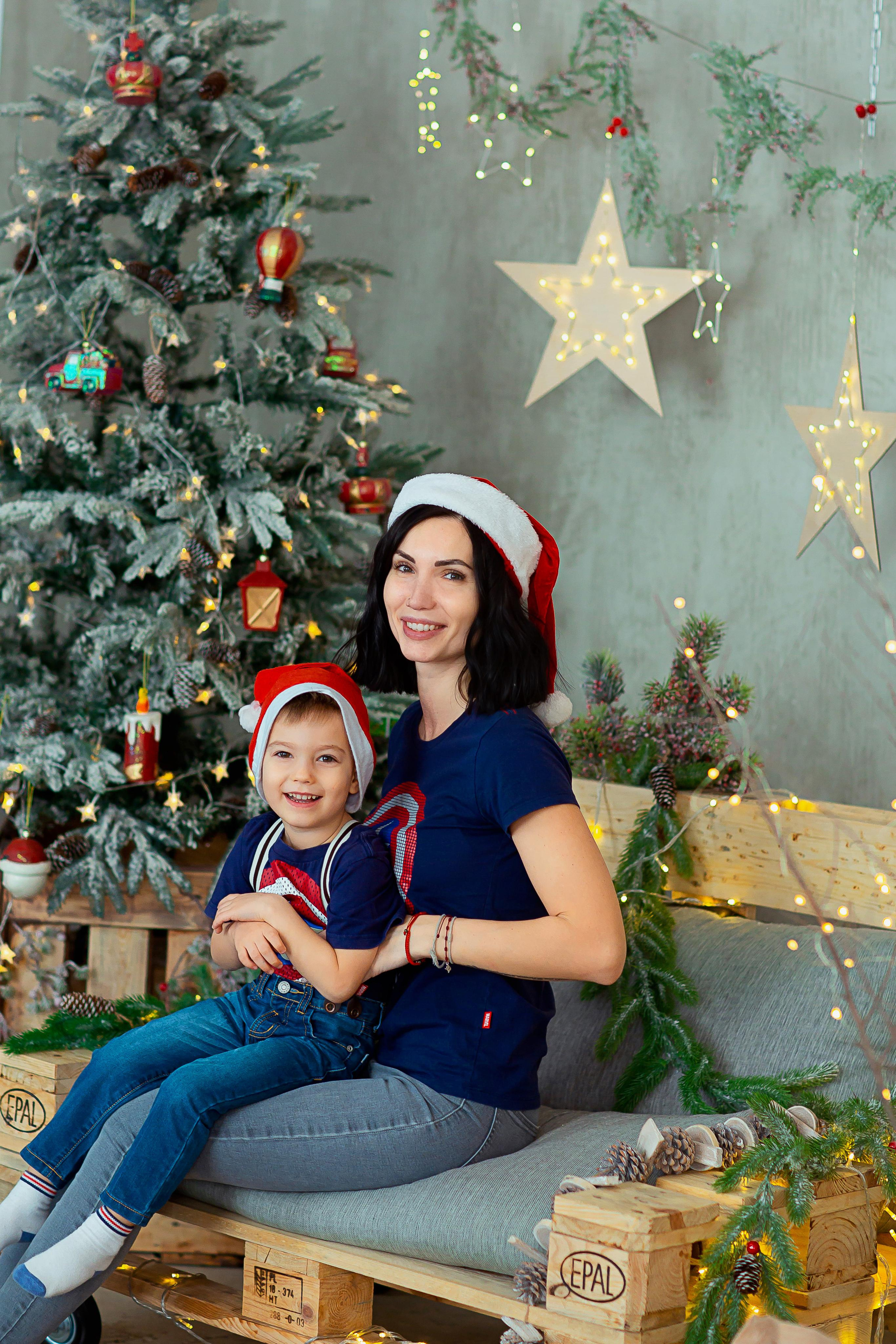 Новогодние фотосессии в студии г. Владивосток