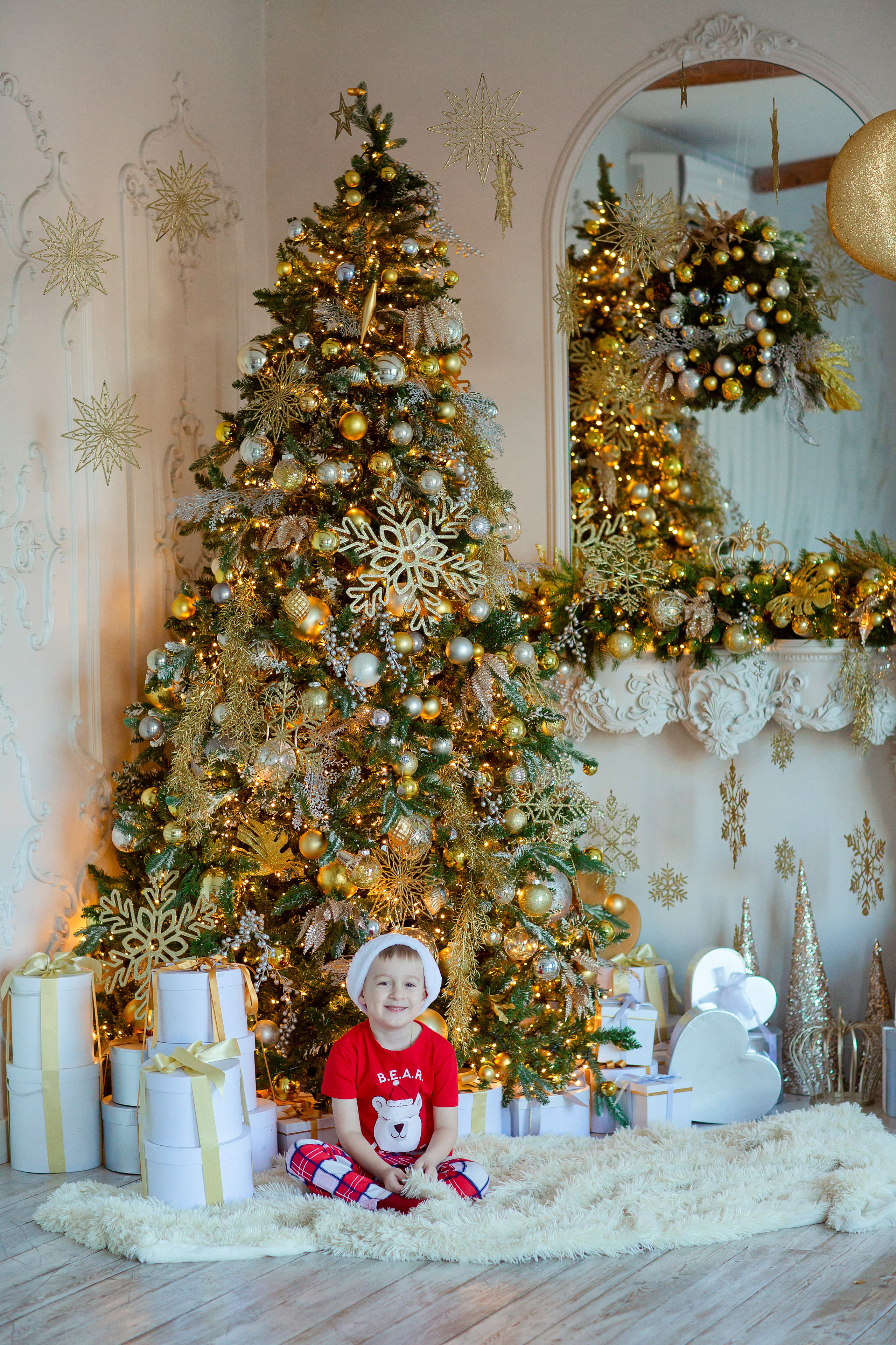Новогодние фотосессии в студии г. Владивосток