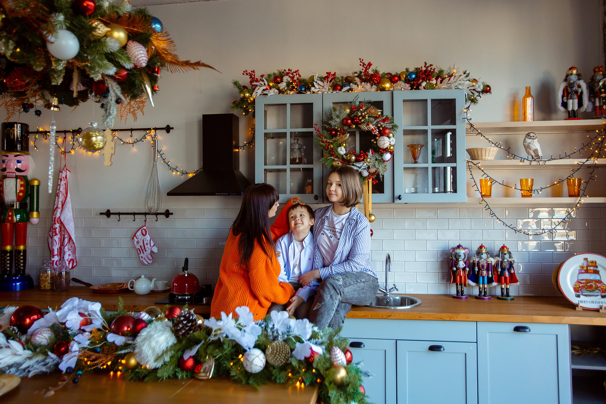 Новогодние фотосессии в студии г. Владивосток