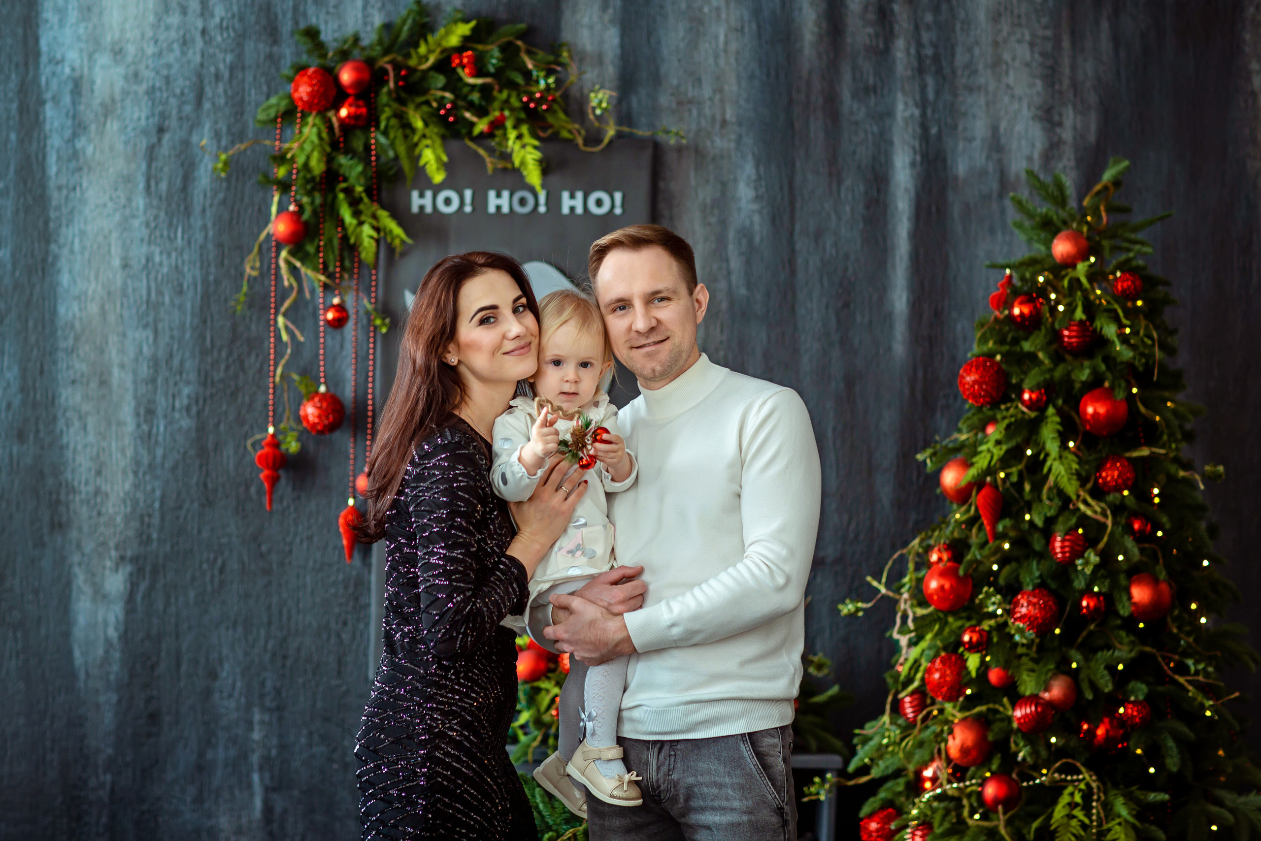 Новогодние фотосессии в студии г. Владивосток