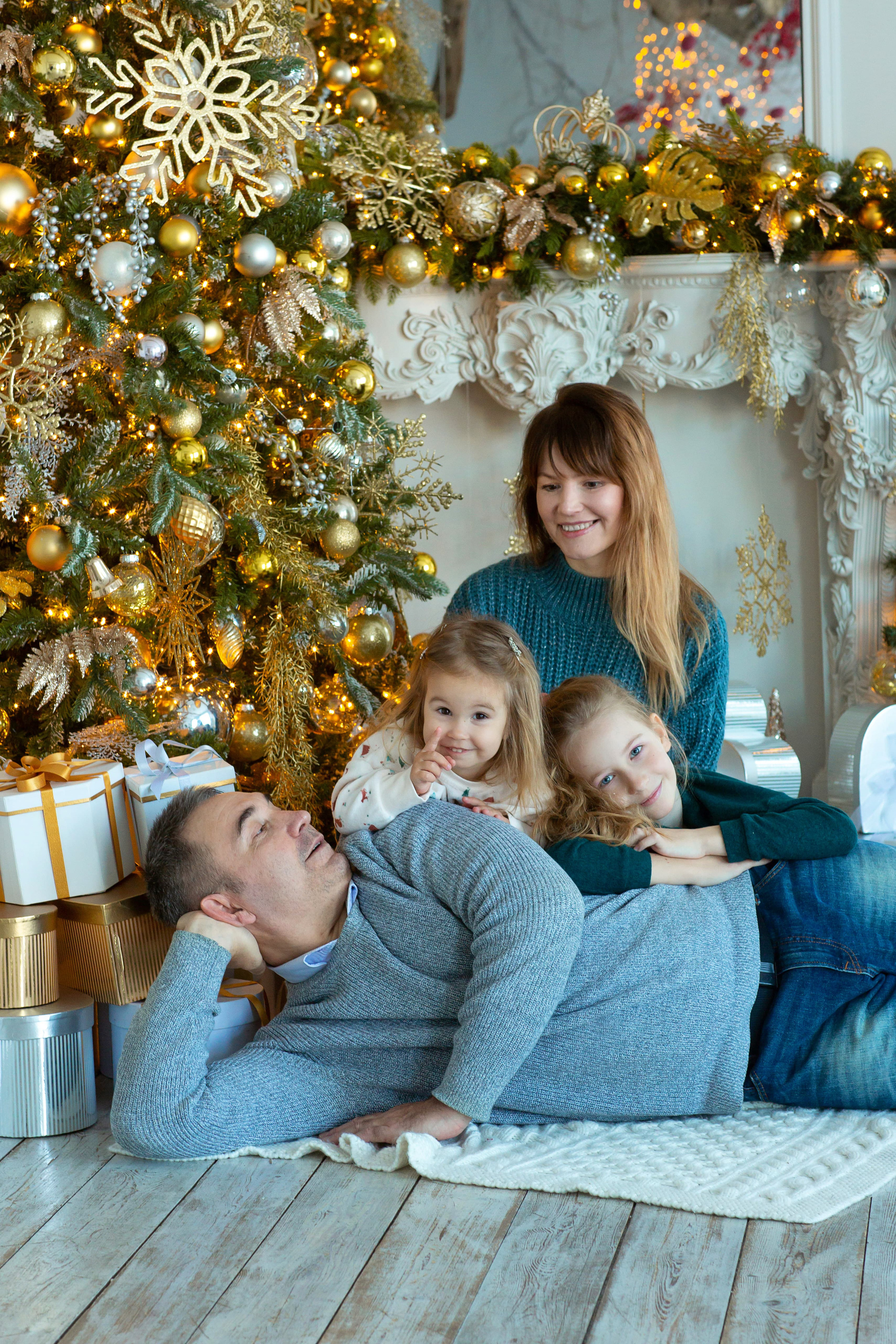 Новогодние фотосессии в студии г. Владивосток