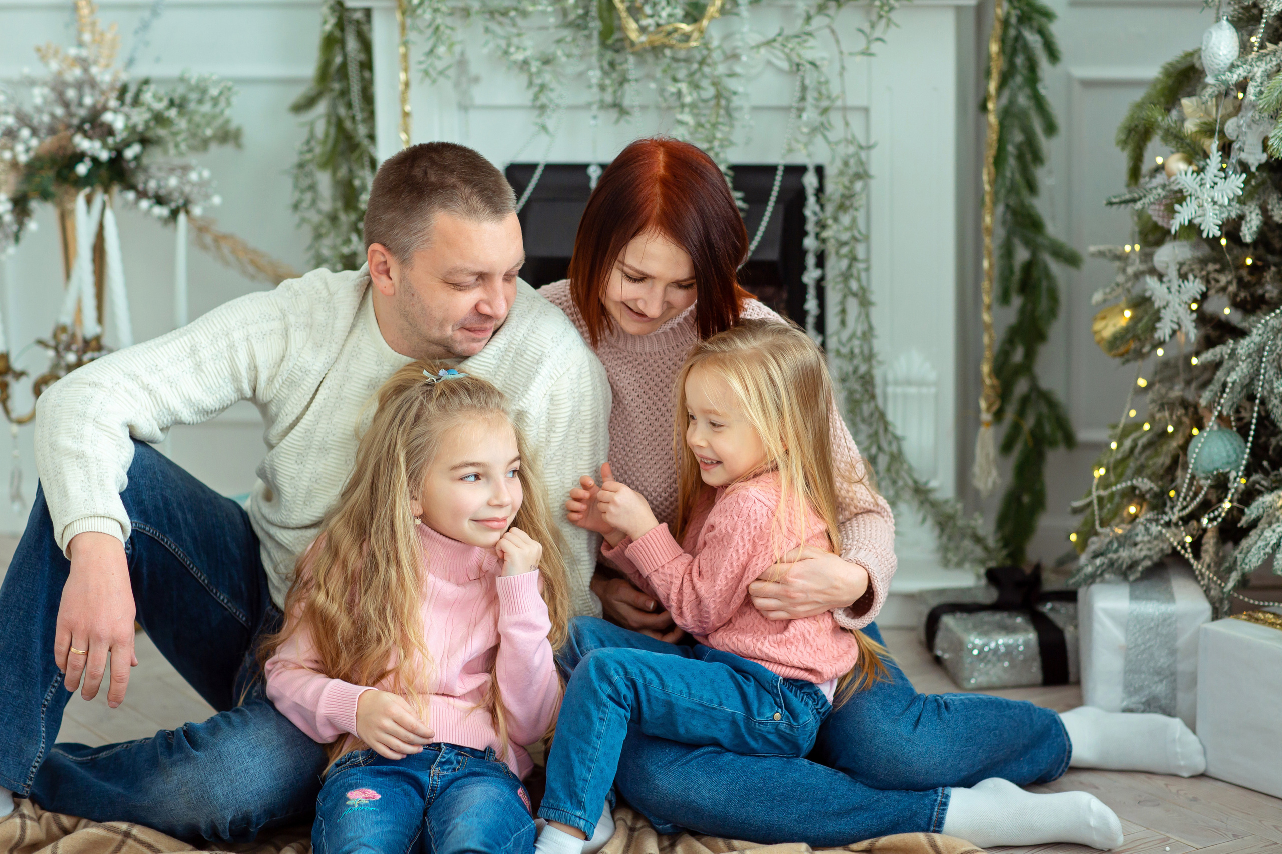 Новогодние фотосессии в студии г. Владивосток