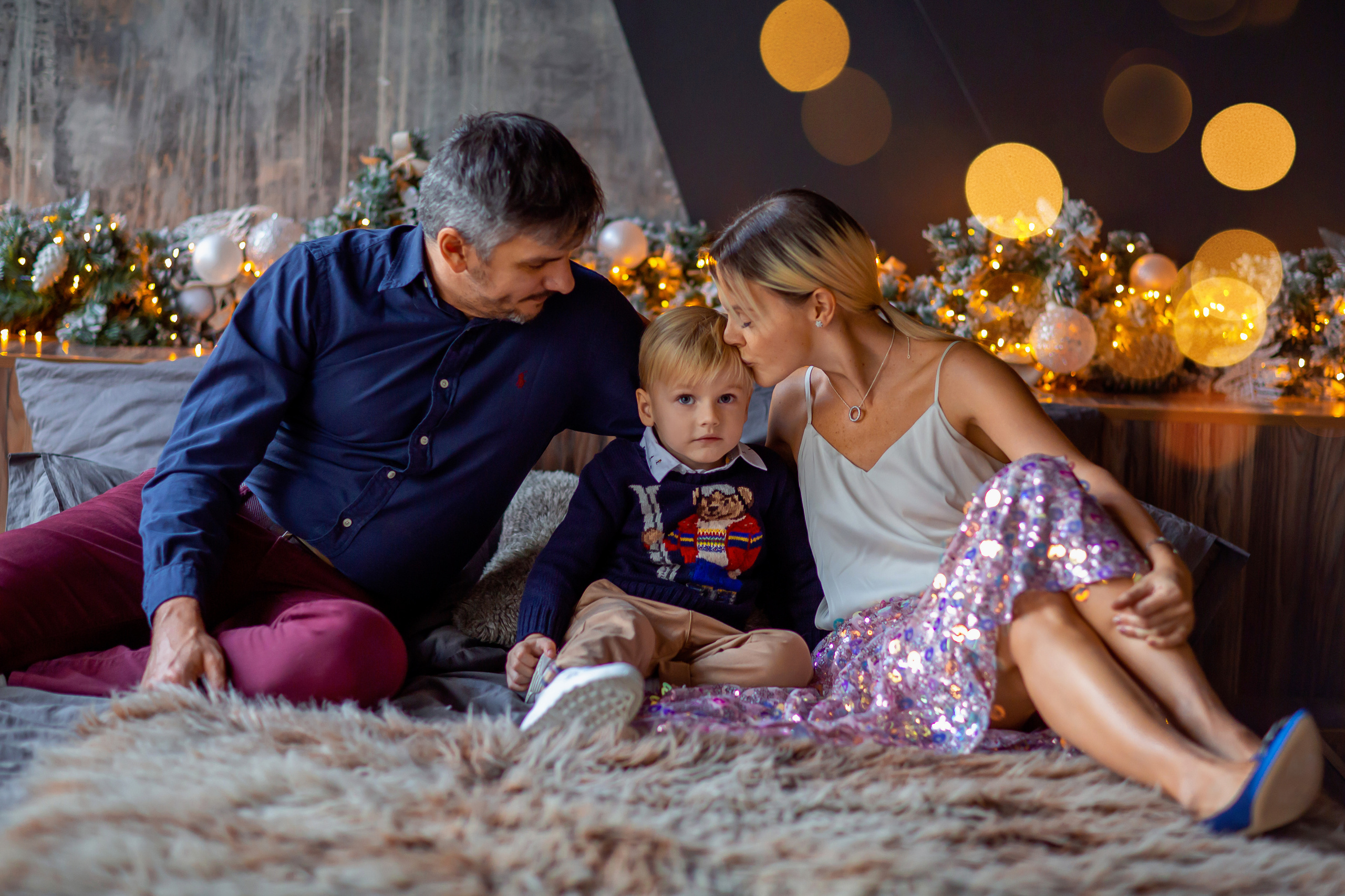 Новогодние фотосессии в студии г. Владивосток