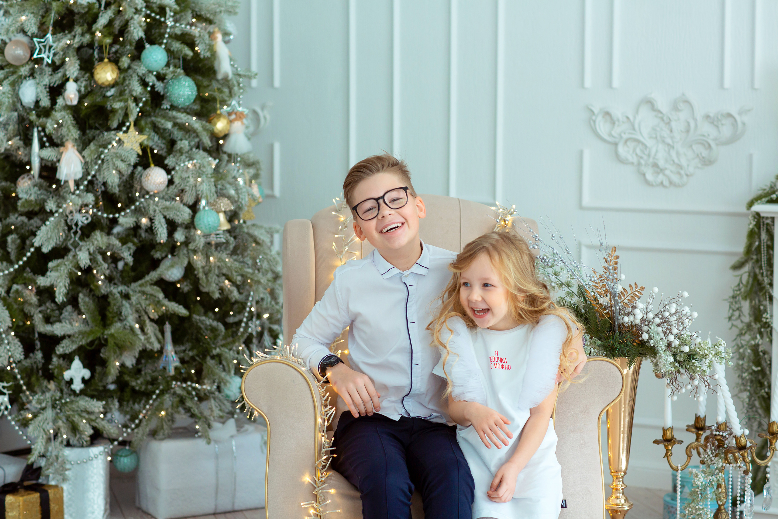 Новогодние фотосессии в студии г. Владивосток