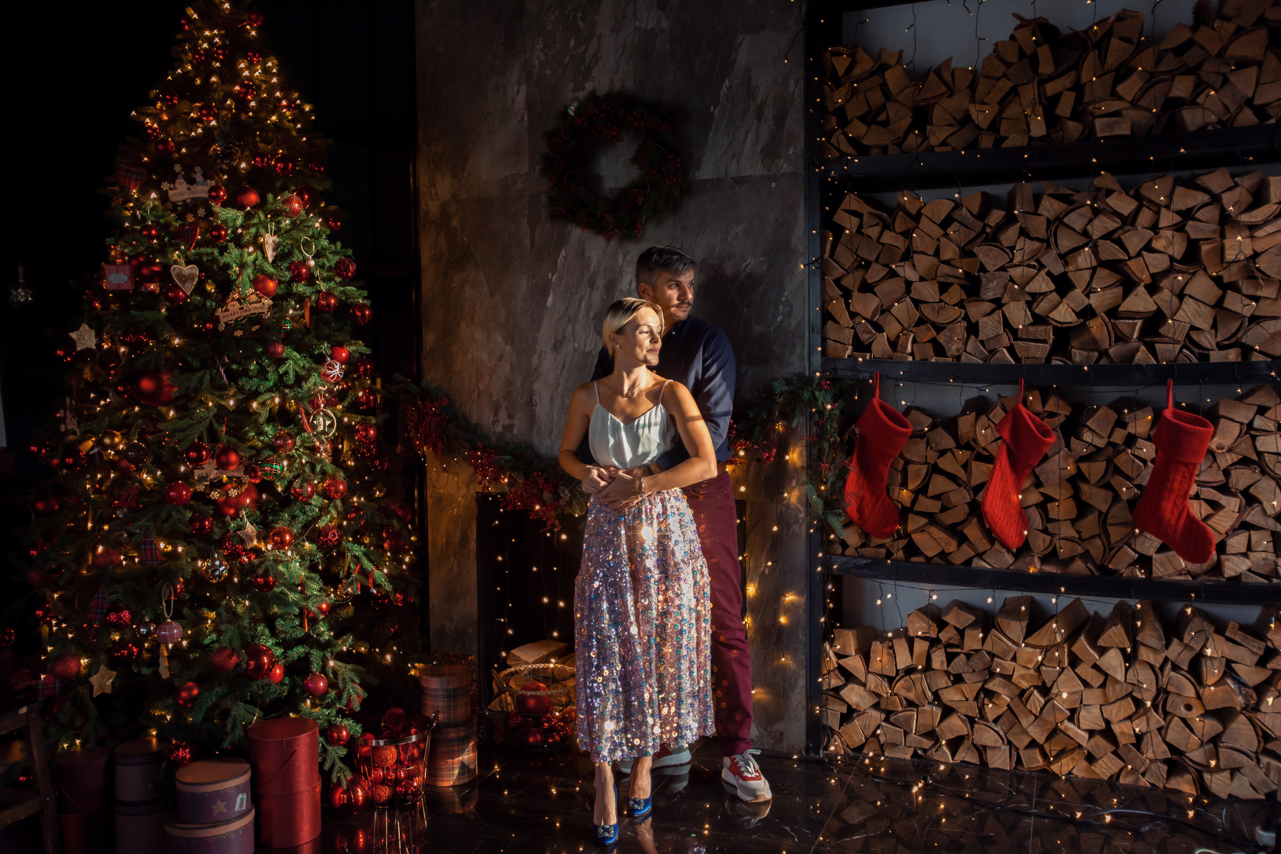 Новогодние фотосессии в студии г. Владивосток