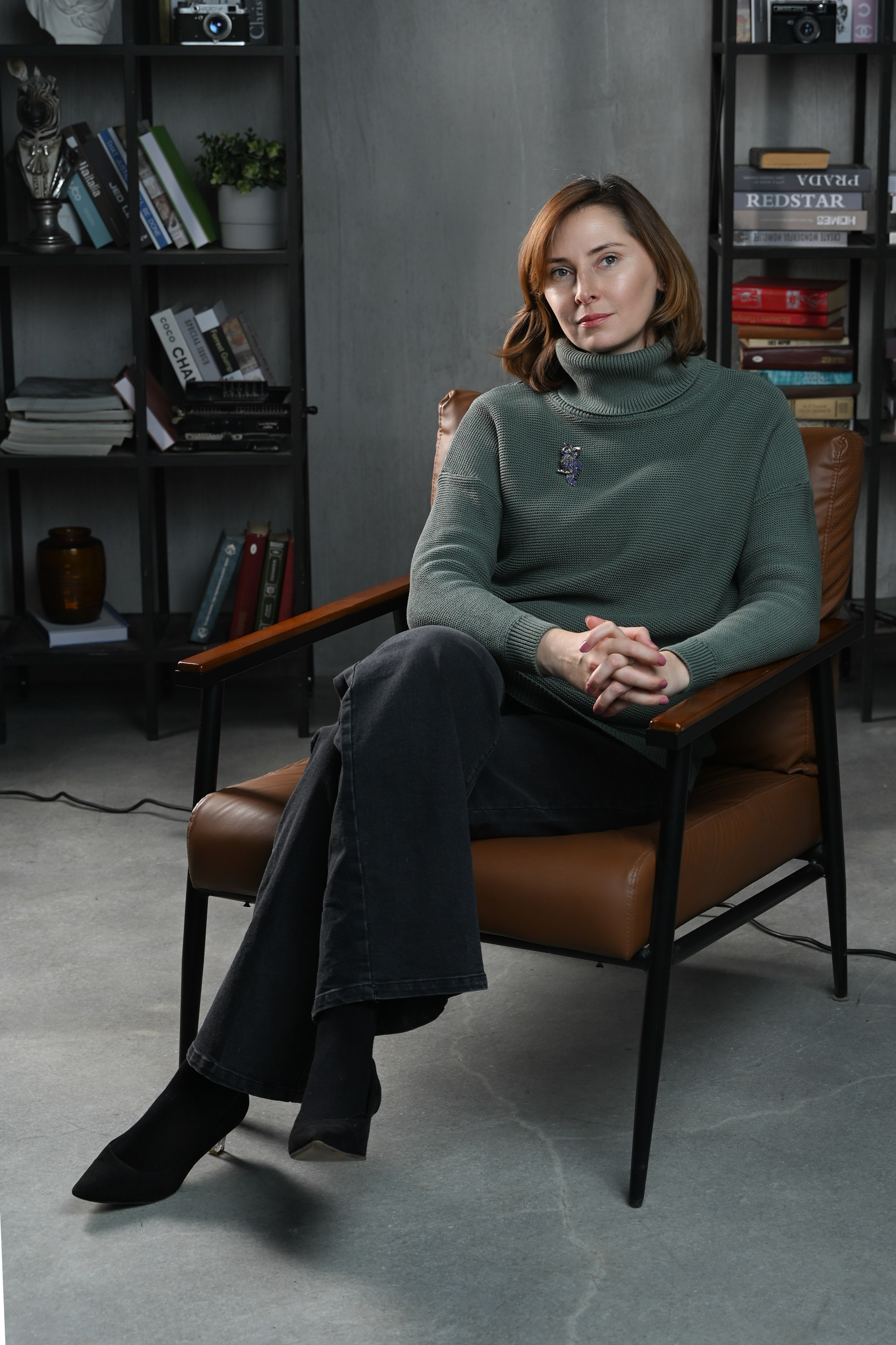 Контент съемка для психолога. Портретный фотограф в Москве Казьмина Олеся