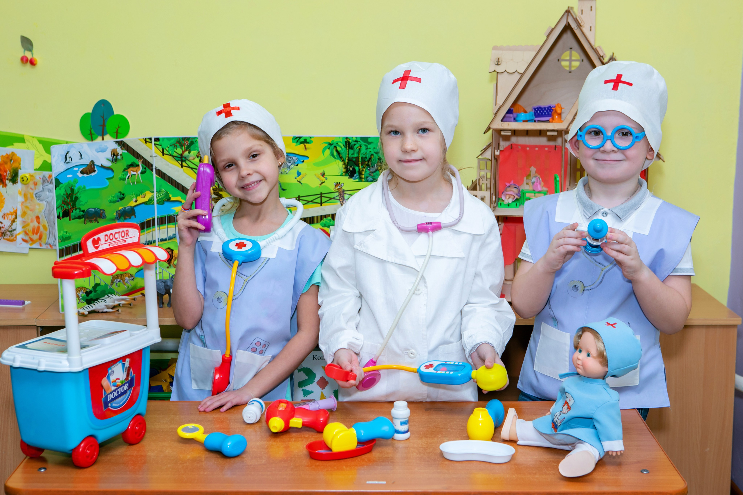 Съемка в детском саду. Выпускные фотокниги