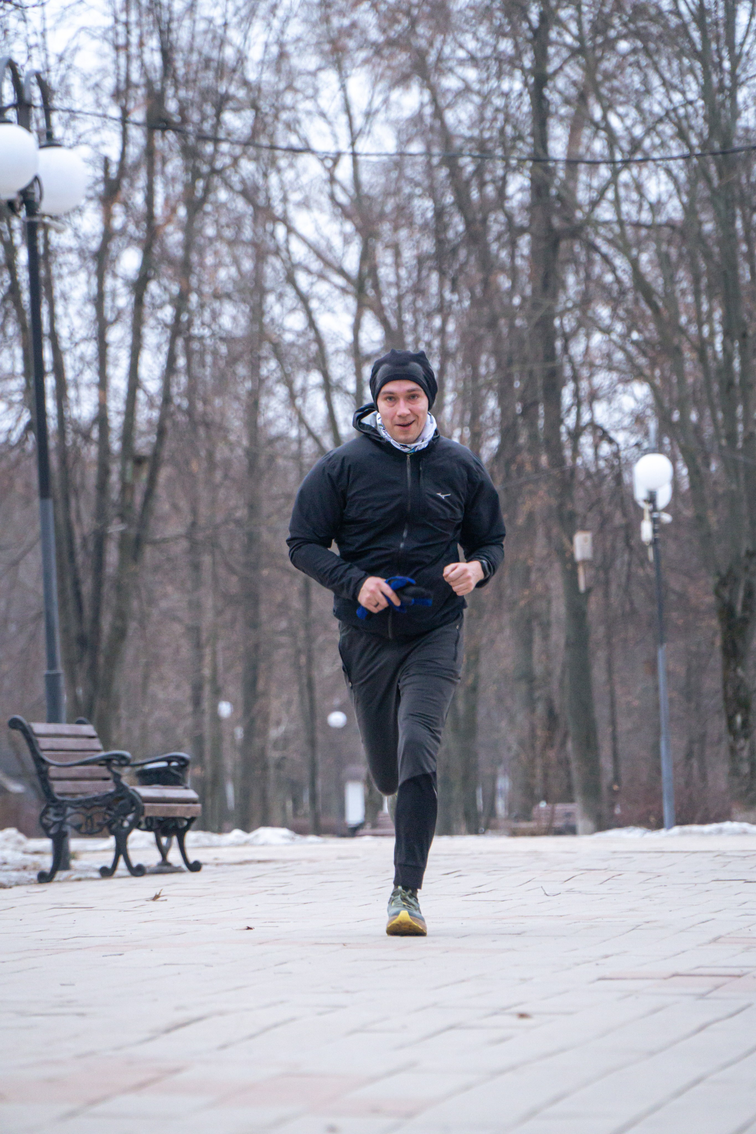 5 вёрст Наташинский 25 января 2025. Роман Капилюшов. Бег. Фото. Видео. г. Люберцы